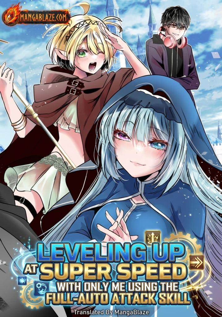 Zenjidou Kougeki (Auto) Skill de Ore Dake Chousoku Level Up: Megami ga Michibiku Taida na Tenseisha no Sakutto Isekai Kouryaku New cover