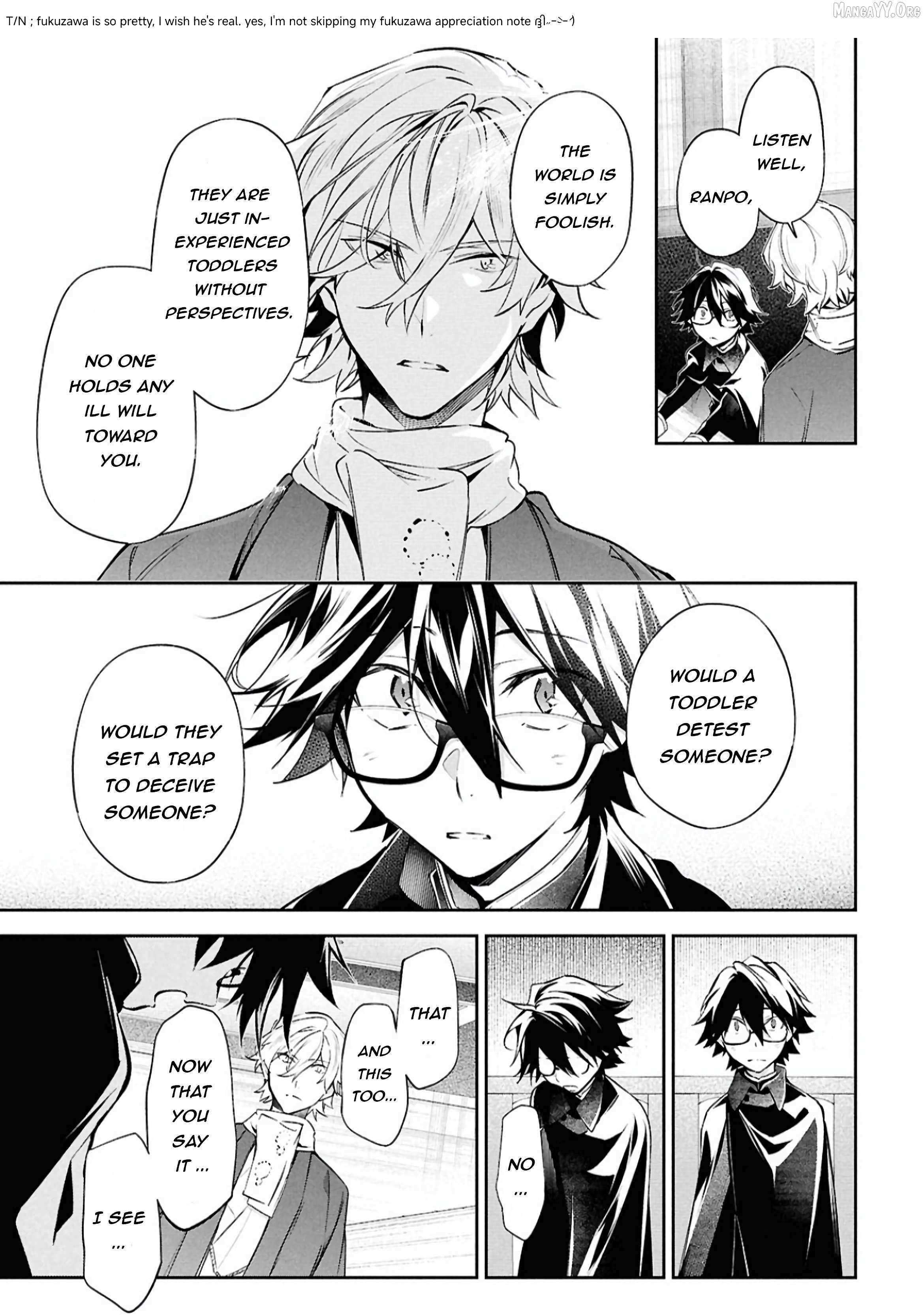 Bungou Stray Dogs - Tantei-sha Setsuritsu Hiwa? – Chapter 9 – Page 19