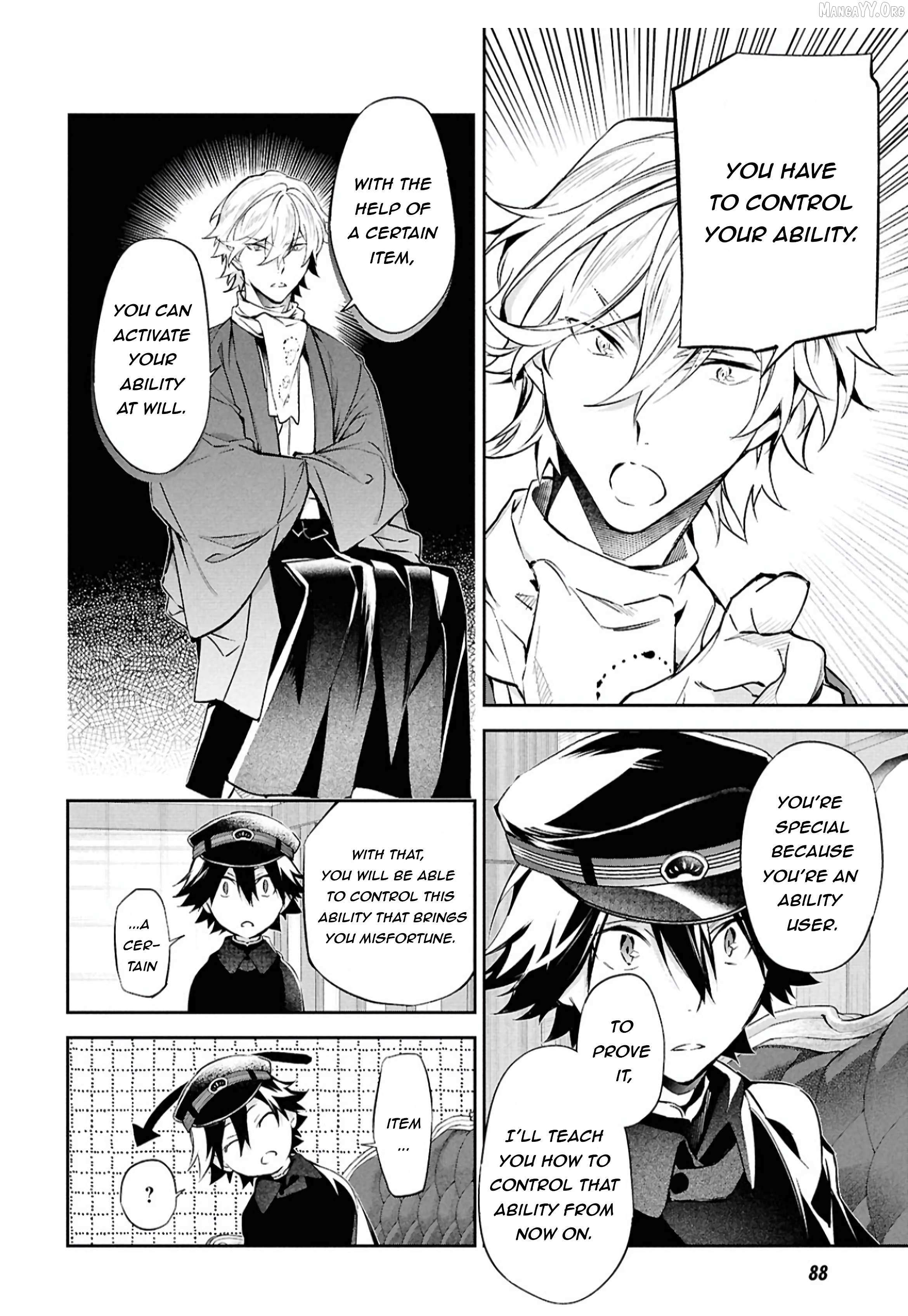 Bungou Stray Dogs - Tantei-sha Setsuritsu Hiwa? – Chapter 9 – Page 6
