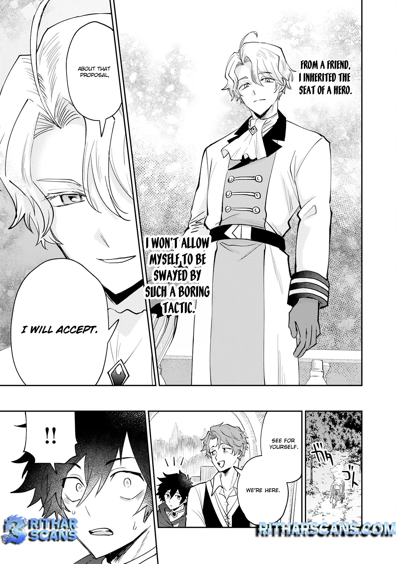 Yakume wo Hatashita Hiyage no Yuusha wa, Henkyou de Jiyuu ni Ikiteimasu – Chapter 1 – Page 49