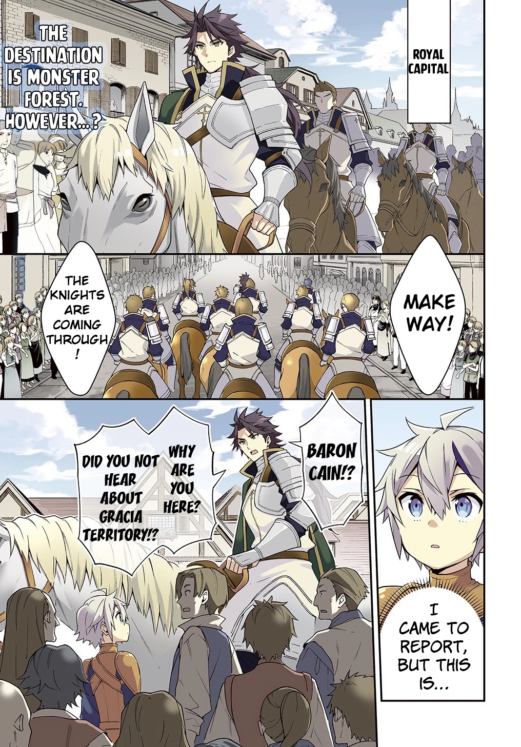 Tensei Kizoku no Isekai Boukenroku ~Jichou wo Shiranai Kamigami no Shito~ – Chapter 32 – Page 1