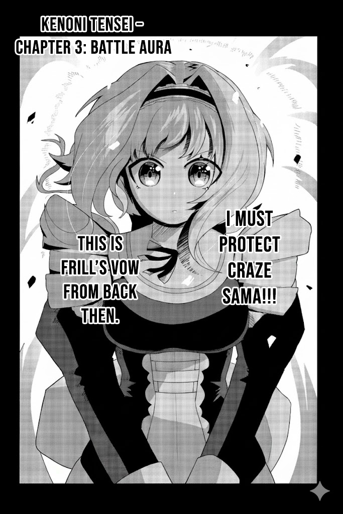 Kenoni Tensei: Kiwameshi Ken wa Majutsu wo Kiri Saku – Chapter 3 – Page 3