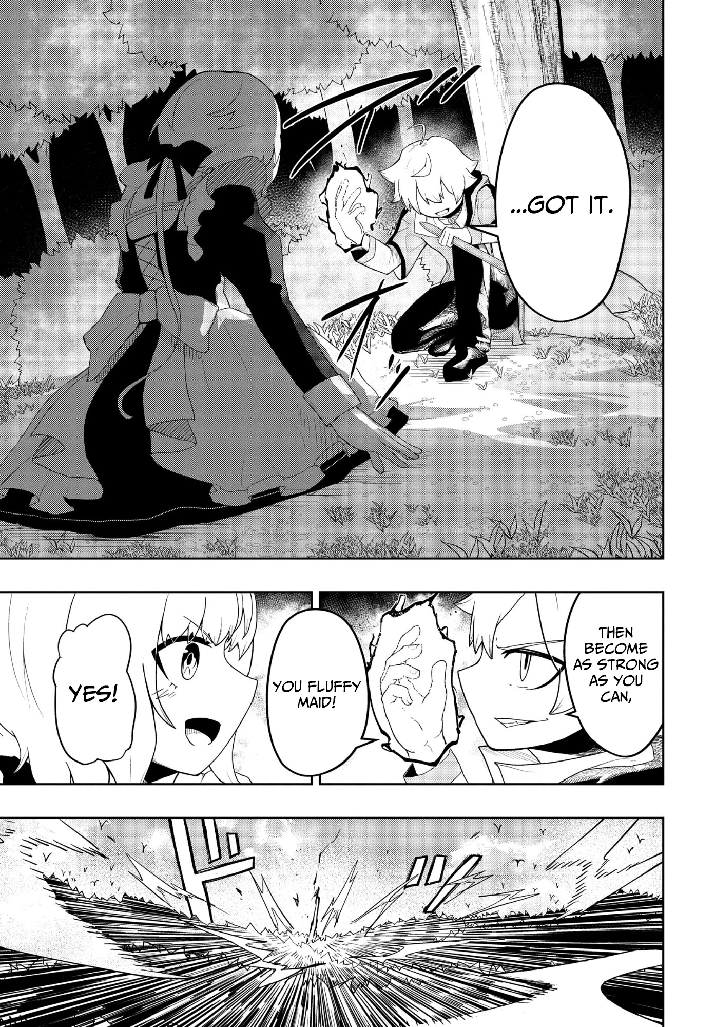 Kenoni Tensei: Kiwameshi Ken wa Majutsu wo Kiri Saku – Chapter 3 – Page 12