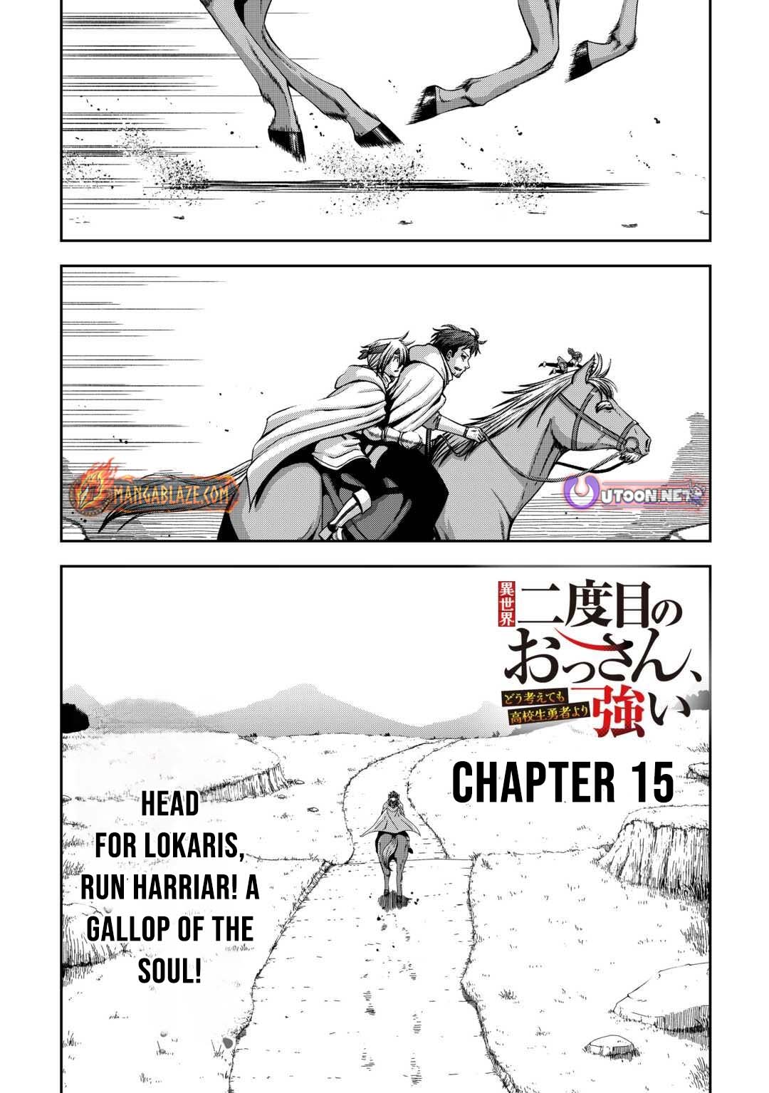 Isekai Nidome no Ossan, Dou Kangaete mo Koukousei Yuusha Yori Tsuyoi – Chapter 15 – Page 2