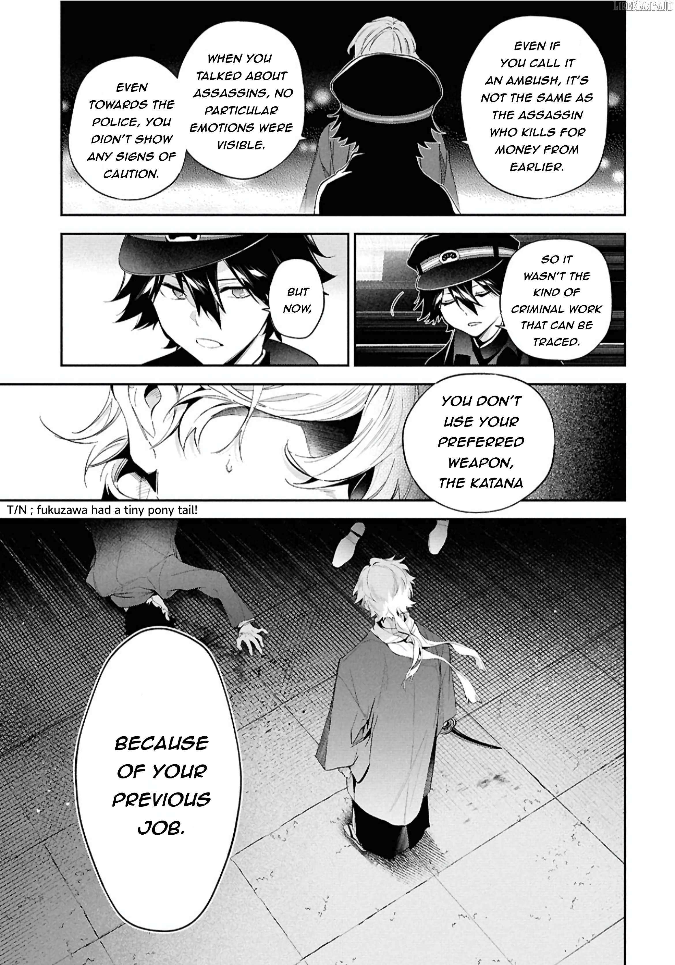 Bungou Stray Dogs - Tantei-sha Setsuritsu Hiwa? – Chapter 6 – Page 18