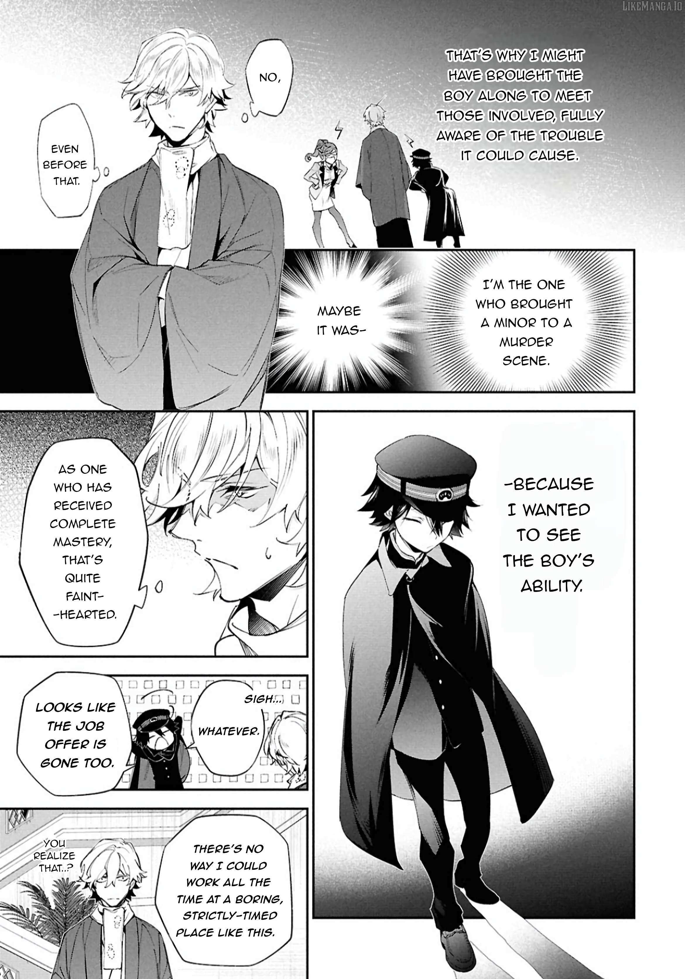 Bungou Stray Dogs - Tantei-sha Setsuritsu Hiwa? – Chapter 6 – Page 4