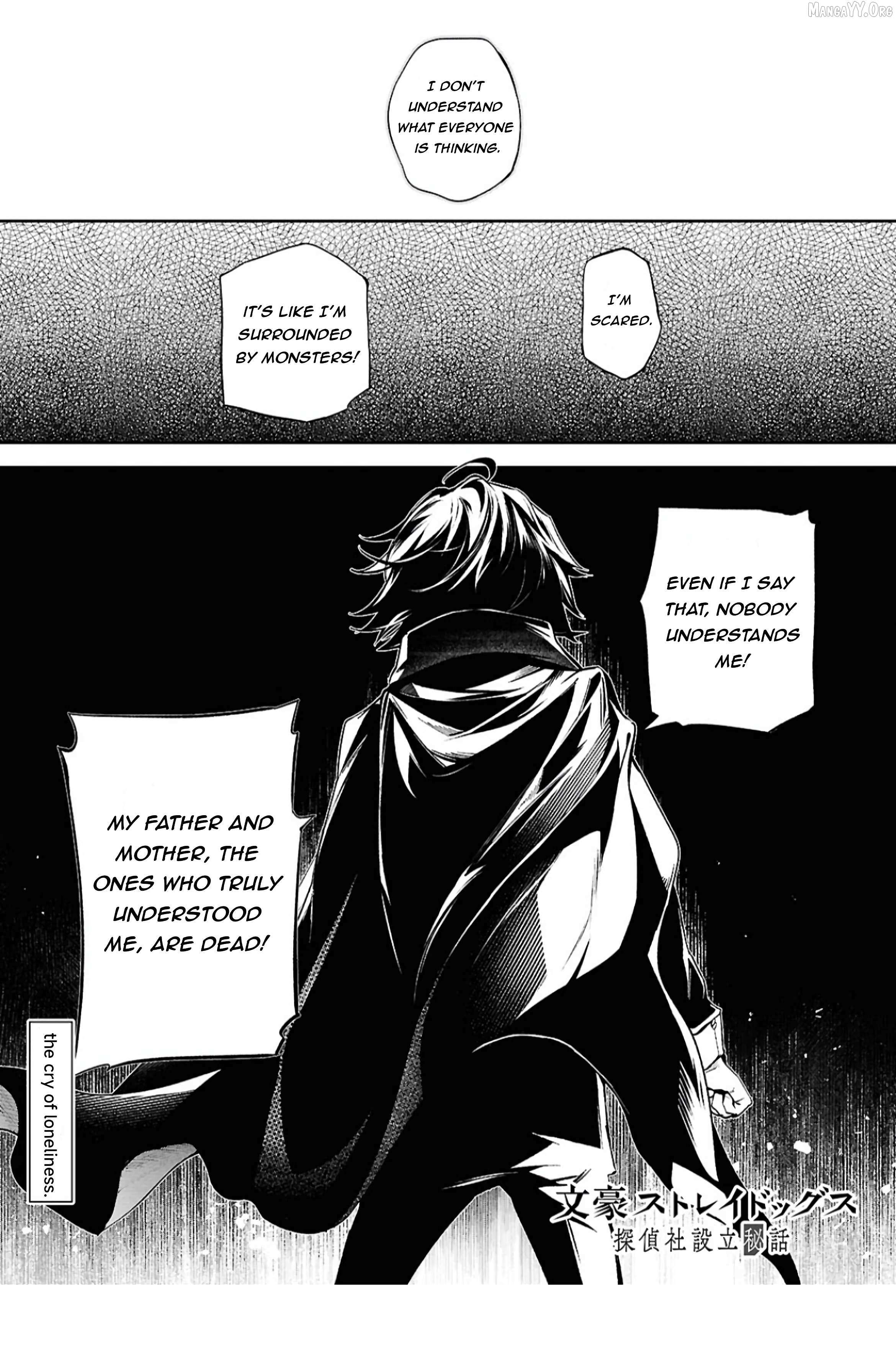 Bungou Stray Dogs - Tantei-sha Setsuritsu Hiwa? – Chapter 8 – Page 1