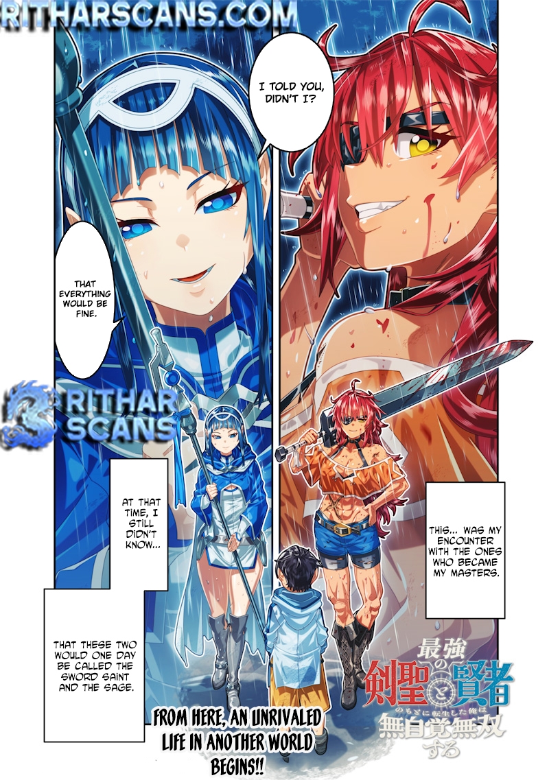 Saikyou no Kensei to Kenja no moto ni Tenseishita Ore wa Mujikaku Musousuru – Chapter 1 – Page 59
