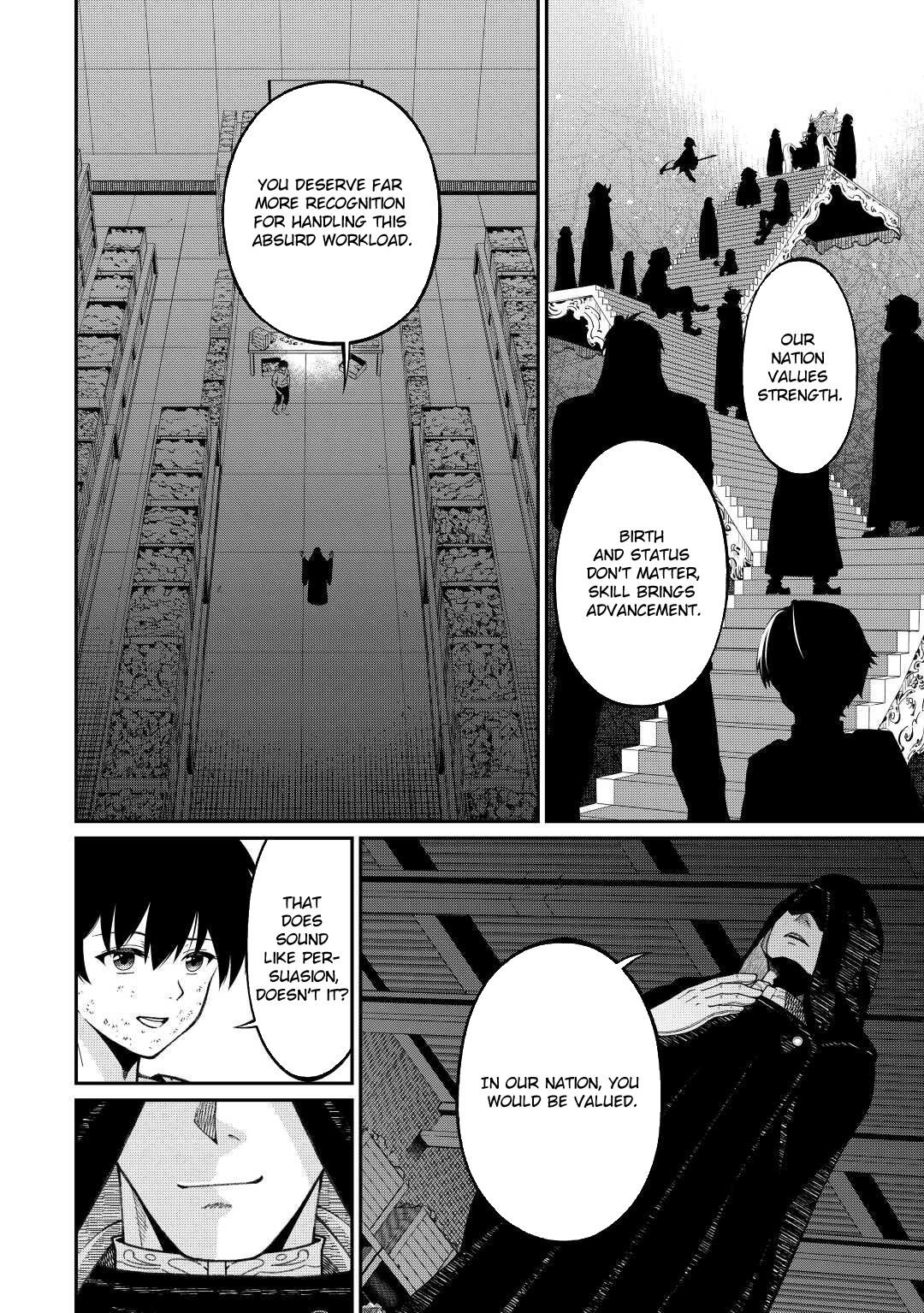 Jitsuryoku Shugi ni Hirowareta Kanteishi – Dorei Atsukai Datta Bokoku wo Sutete, Tekikoku no Eiyuu Hajimemashita – Chapter 1 – Page 12