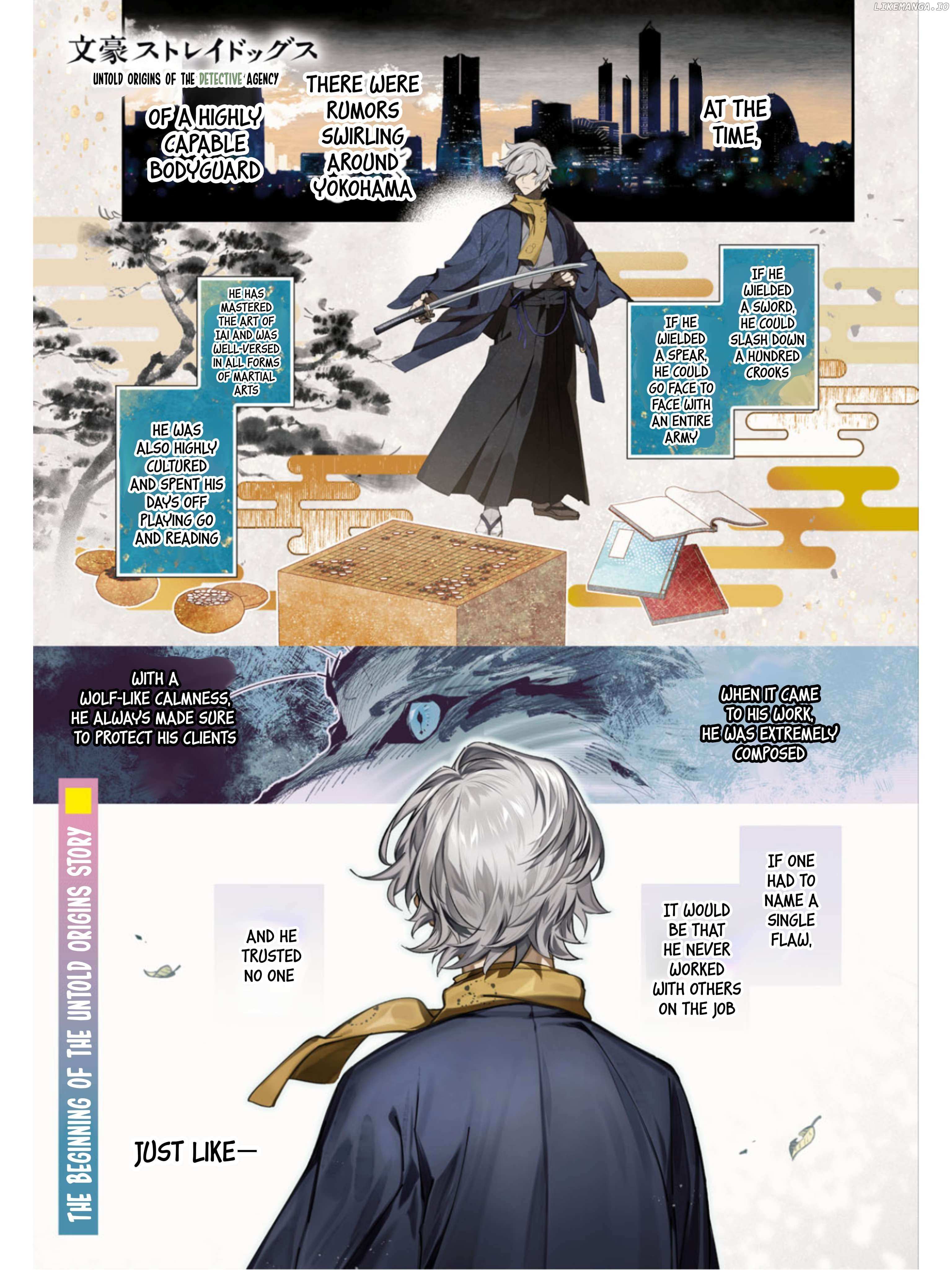 Bungou Stray Dogs - Tantei-sha Setsuritsu Hiwa? – Chapter 1 – Page 1