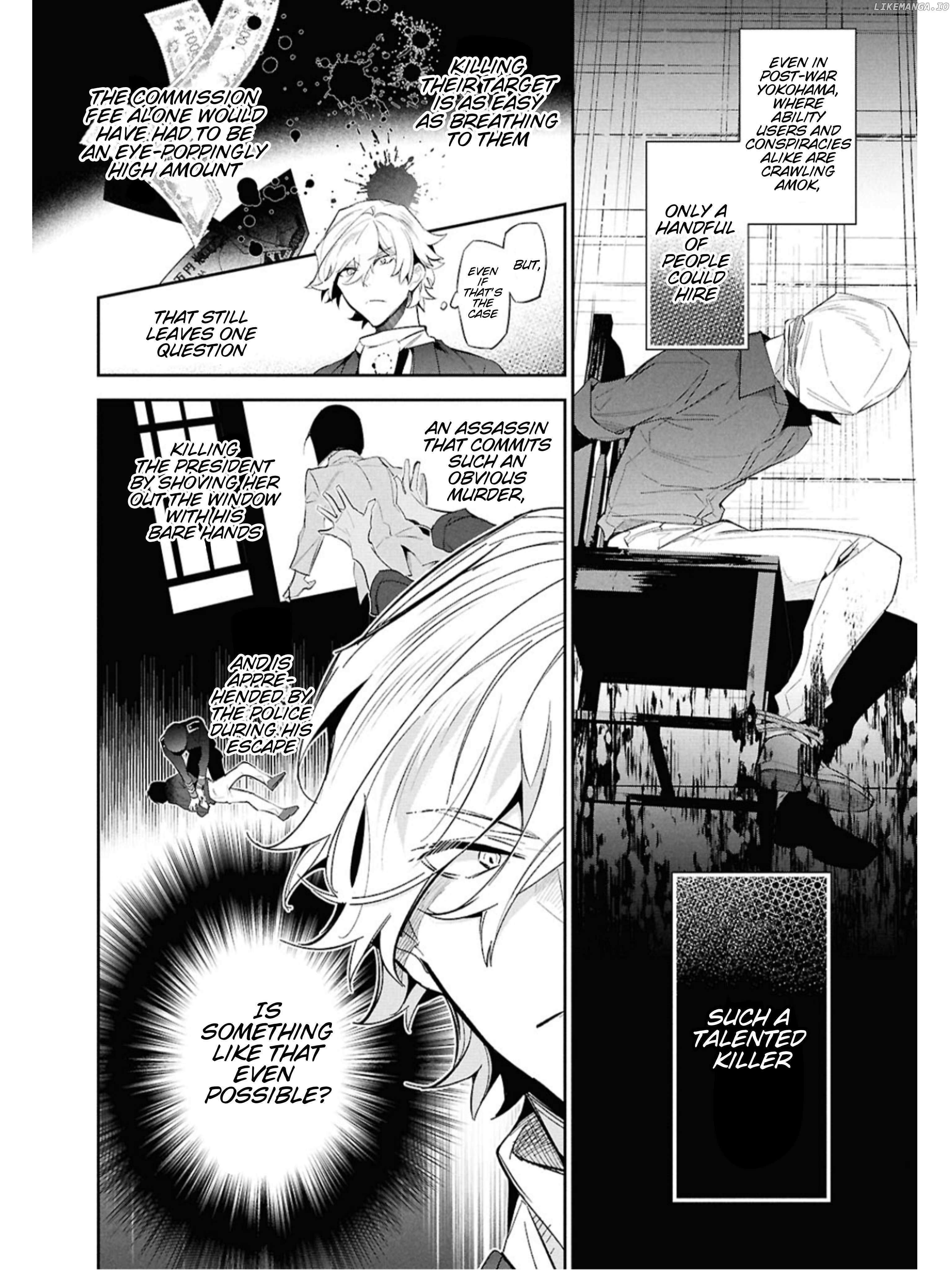 Bungou Stray Dogs - Tantei-sha Setsuritsu Hiwa? – Chapter 1 – Page 38