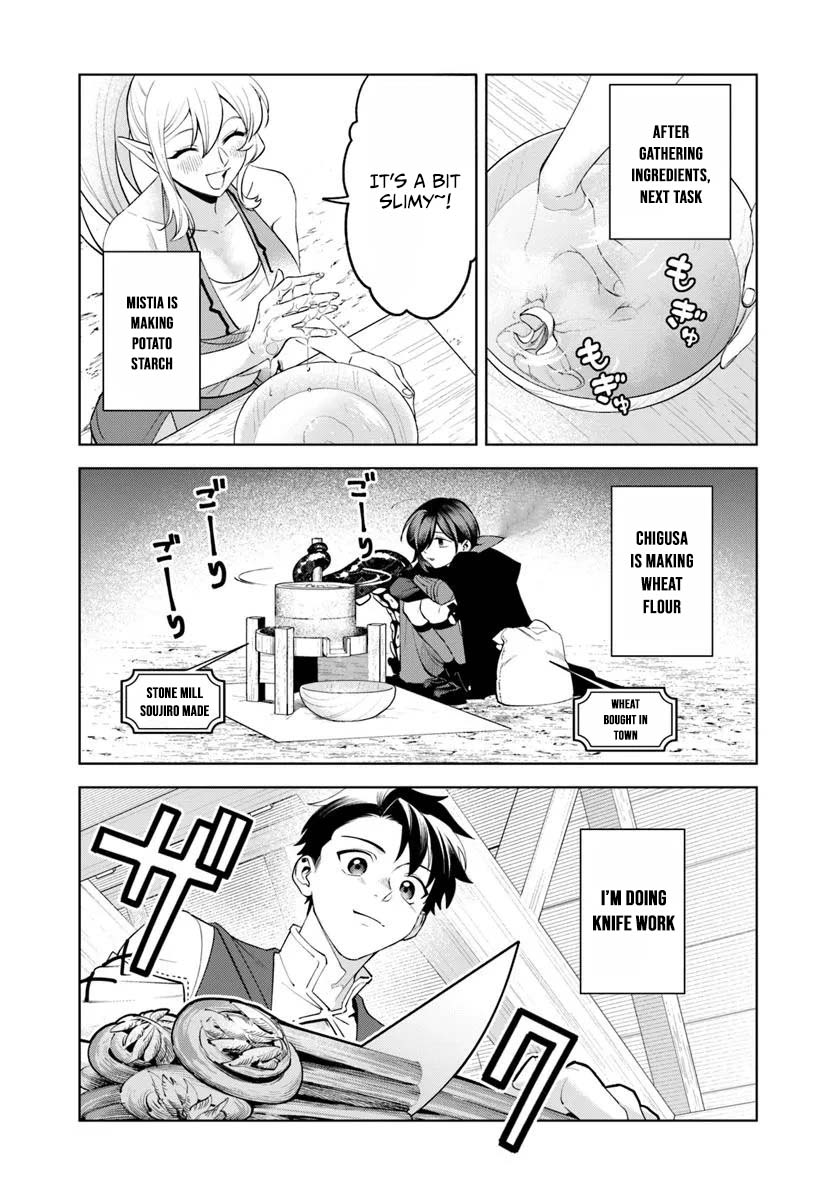 Isekai no Sumikko de Kaiteki Monozukuri Seikatsu ~Megami-sama no Kureta Koubou wa Chotto Yarisugi Seinou Datta~ – Chapter 18 – Page 20