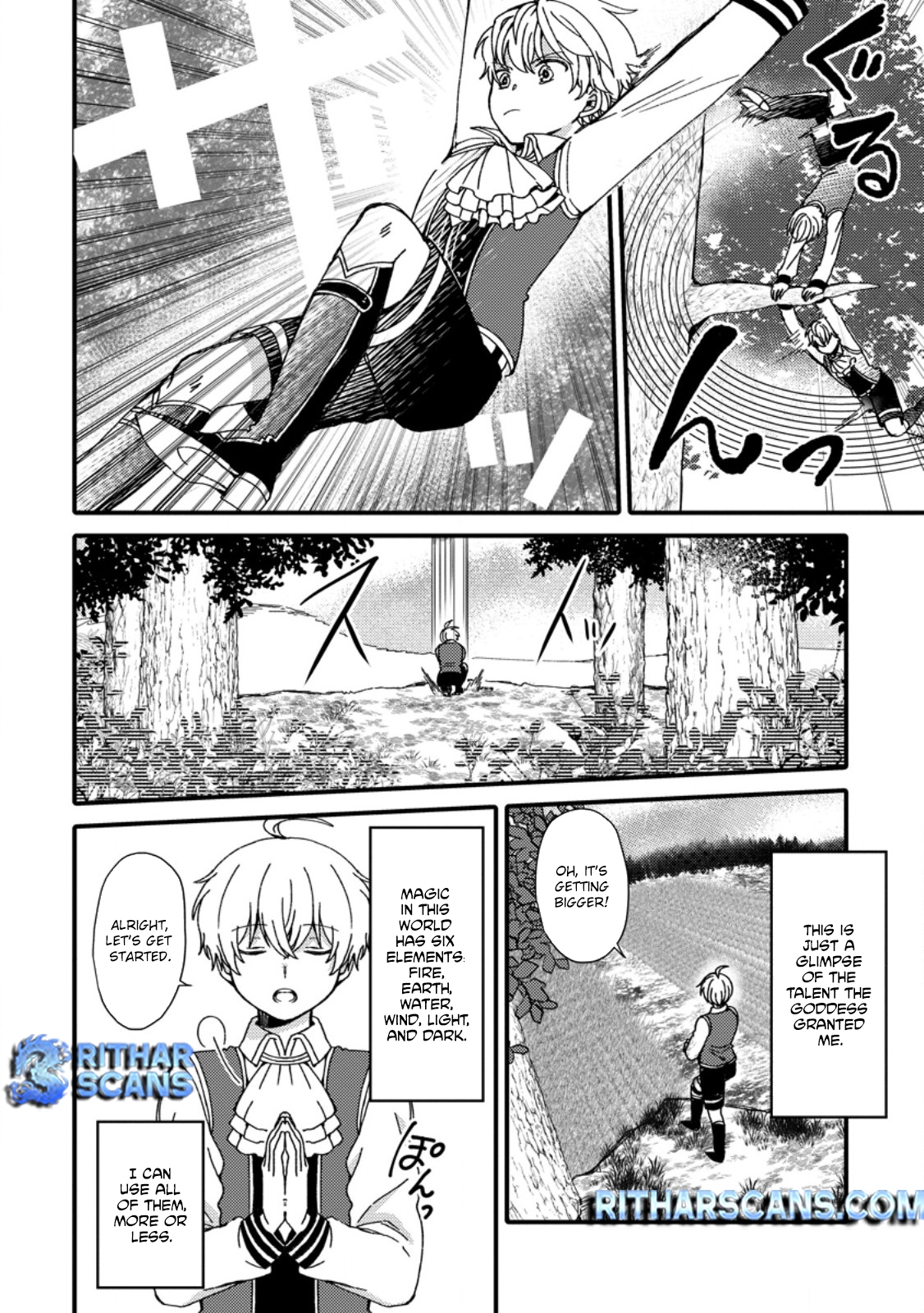 Aru Teido (?) no Mahou no Sainou" de Kondokoso Isekai de Slow Life wo Okurimasu – Chapter 1 – Page 14