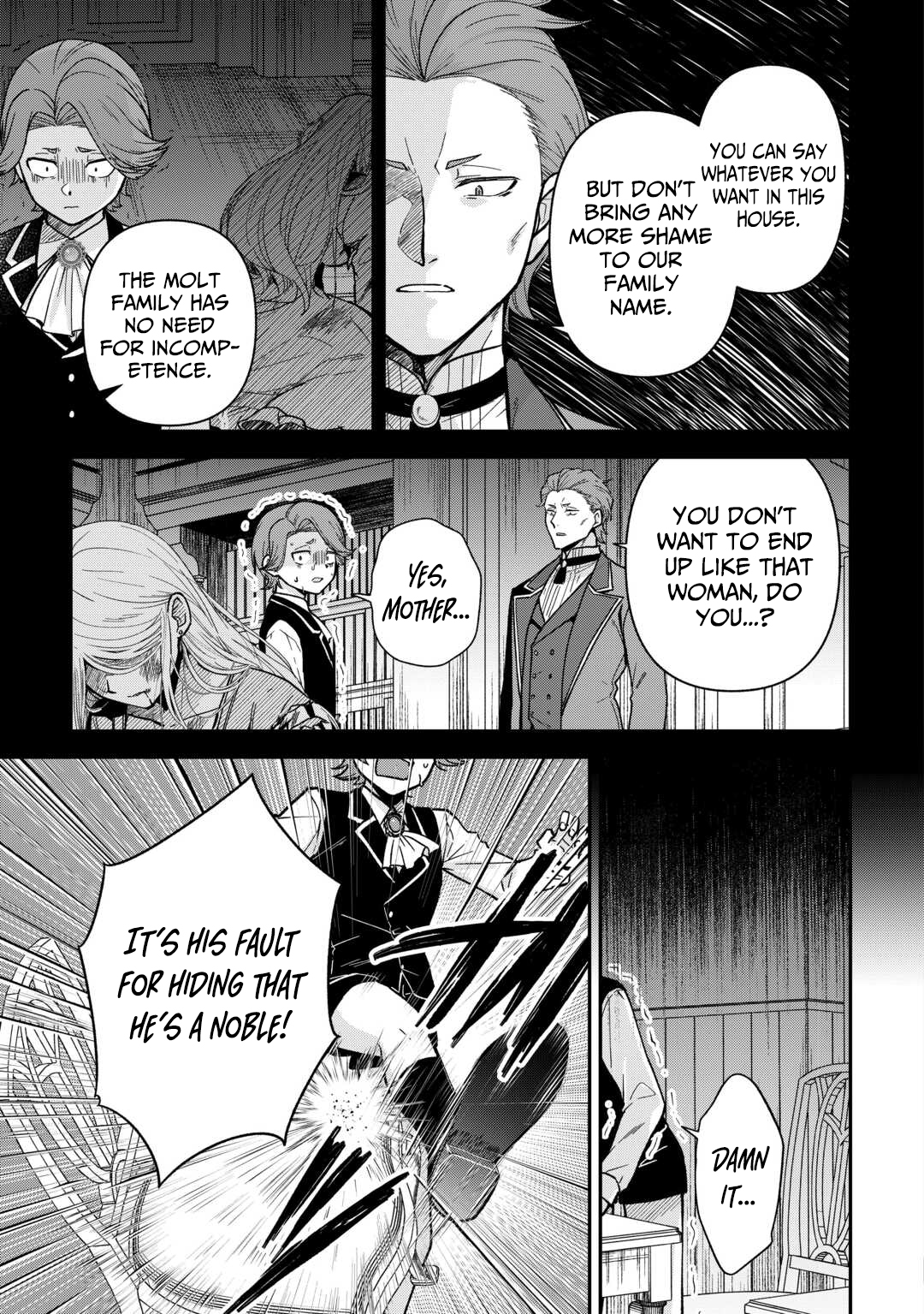 Kizokuka Sannan no Nariagari Life - Umarete Sugu ni Jingai Nintei Sareta Shounen wa Isekai wo Mankitsu Suru – Chapter 13 – Page 4