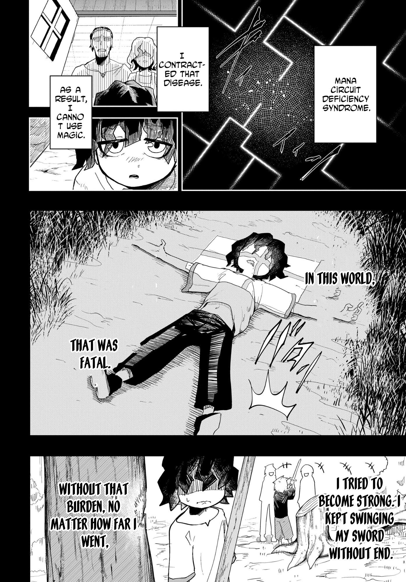 Kenoni Tensei: Kiwameshi Ken wa Majutsu wo Kiri Saku – Chapter 1 – Page 5