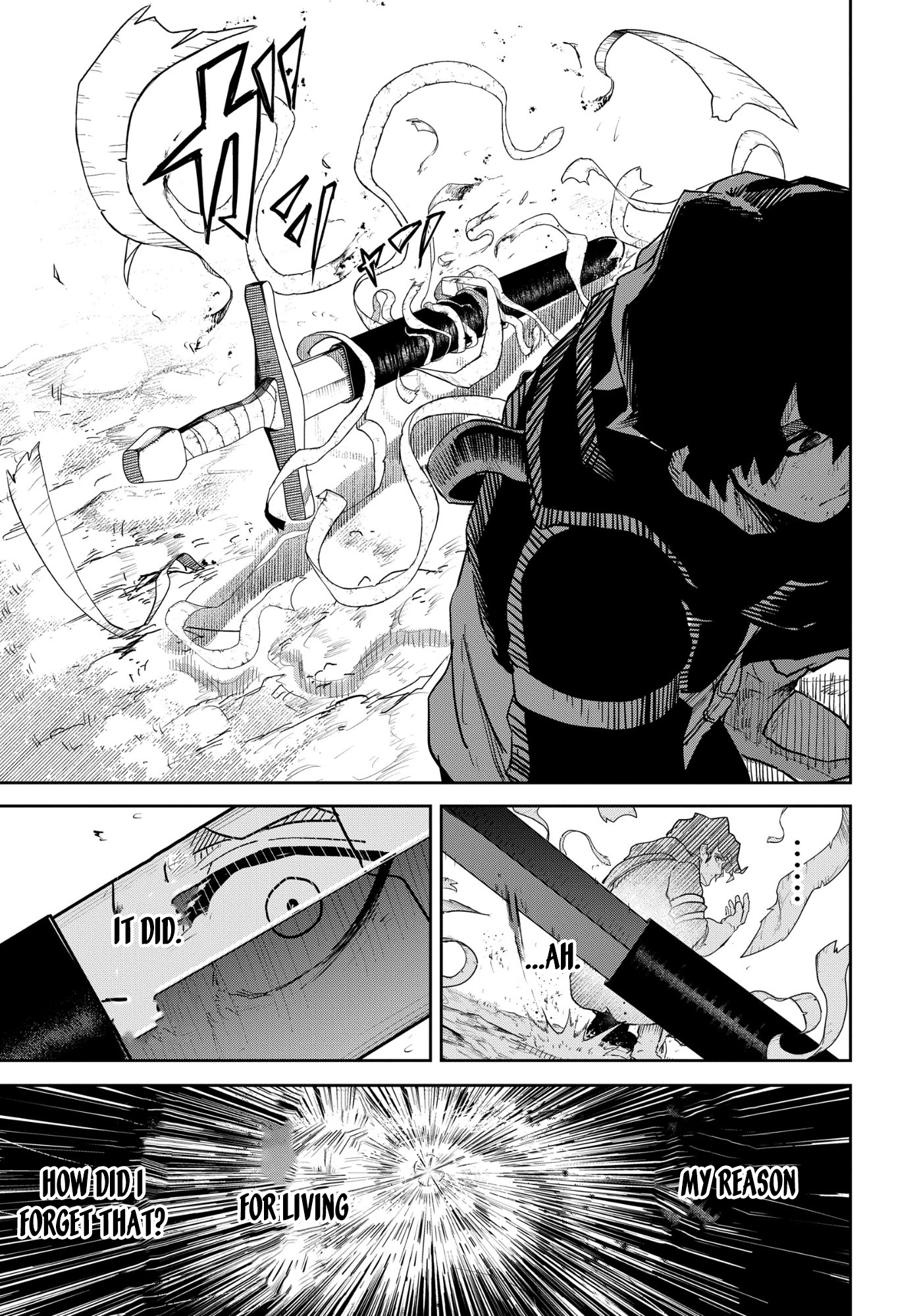 Kenoni Tensei: Kiwameshi Ken wa Majutsu wo Kiri Saku – Chapter 1 – Page 8