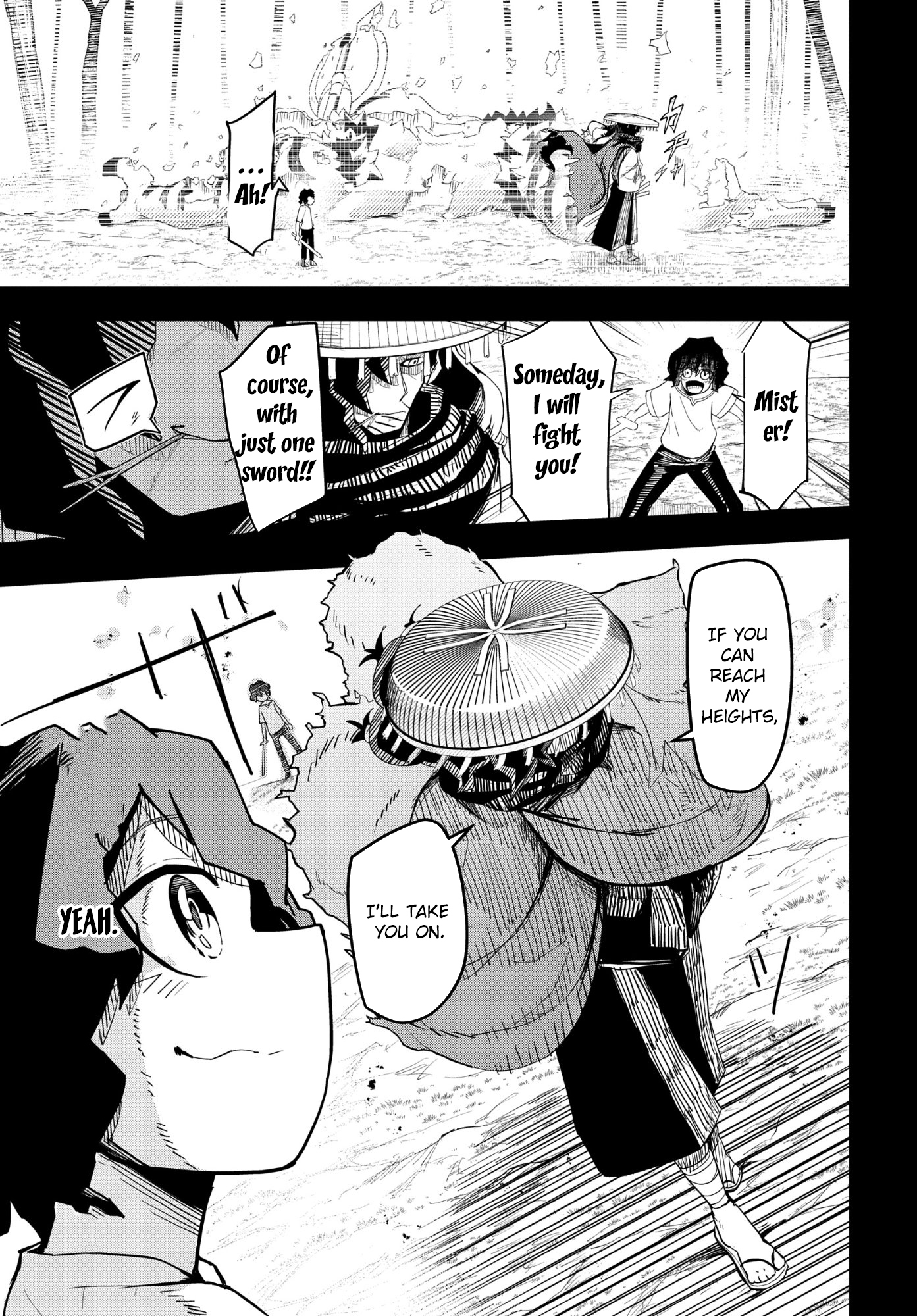 Kenoni Tensei: Kiwameshi Ken wa Majutsu wo Kiri Saku – Chapter 1 – Page 10