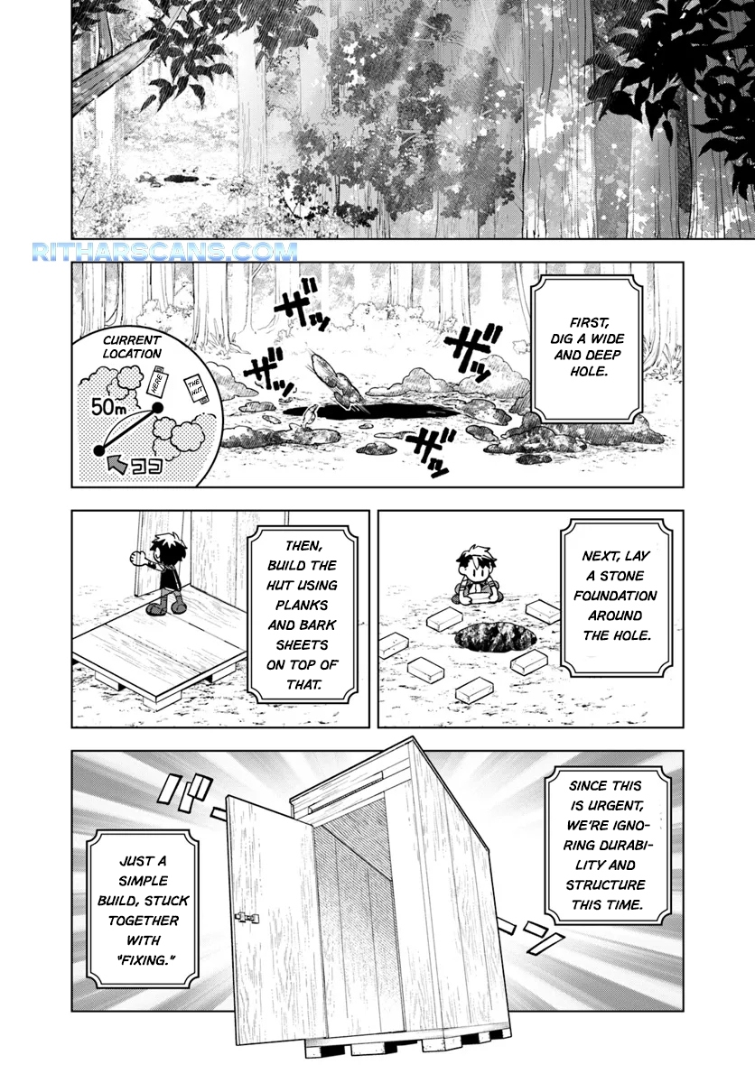 Isekai no Sumikko de Kaiteki Monozukuri Seikatsu ~Megami-sama no Kureta Koubou wa Chotto Yarisugi Seinou Datta~ – Chapter 7 – Page 5