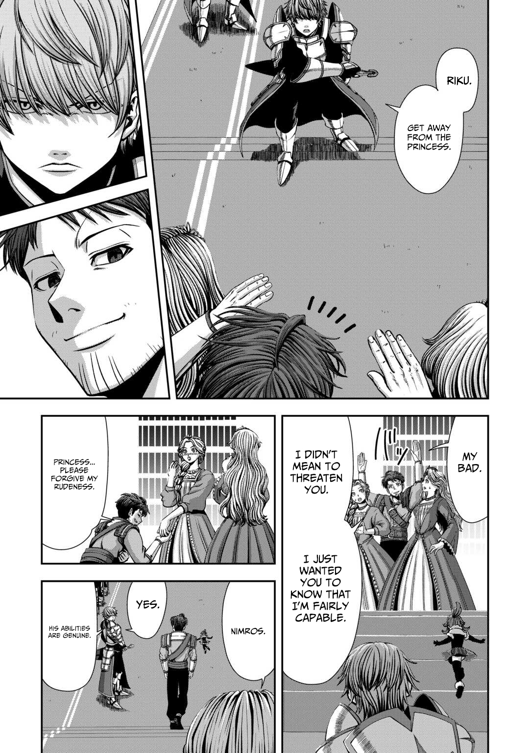 Isekai Nidome no Ossan, Dou Kangaete mo Koukousei Yuusha Yori Tsuyoi – Chapter 8 – Page 6