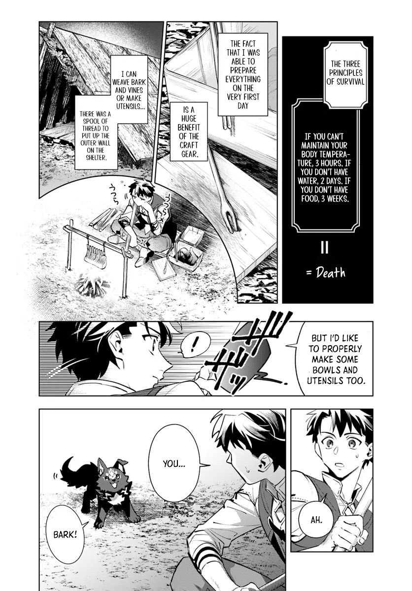 Isekai no Sumikko de Kaiteki Monozukuri Seikatsu ~Megami-sama no Kureta Koubou wa Chotto Yarisugi Seinou Datta~ – Chapter 2 – Page 17