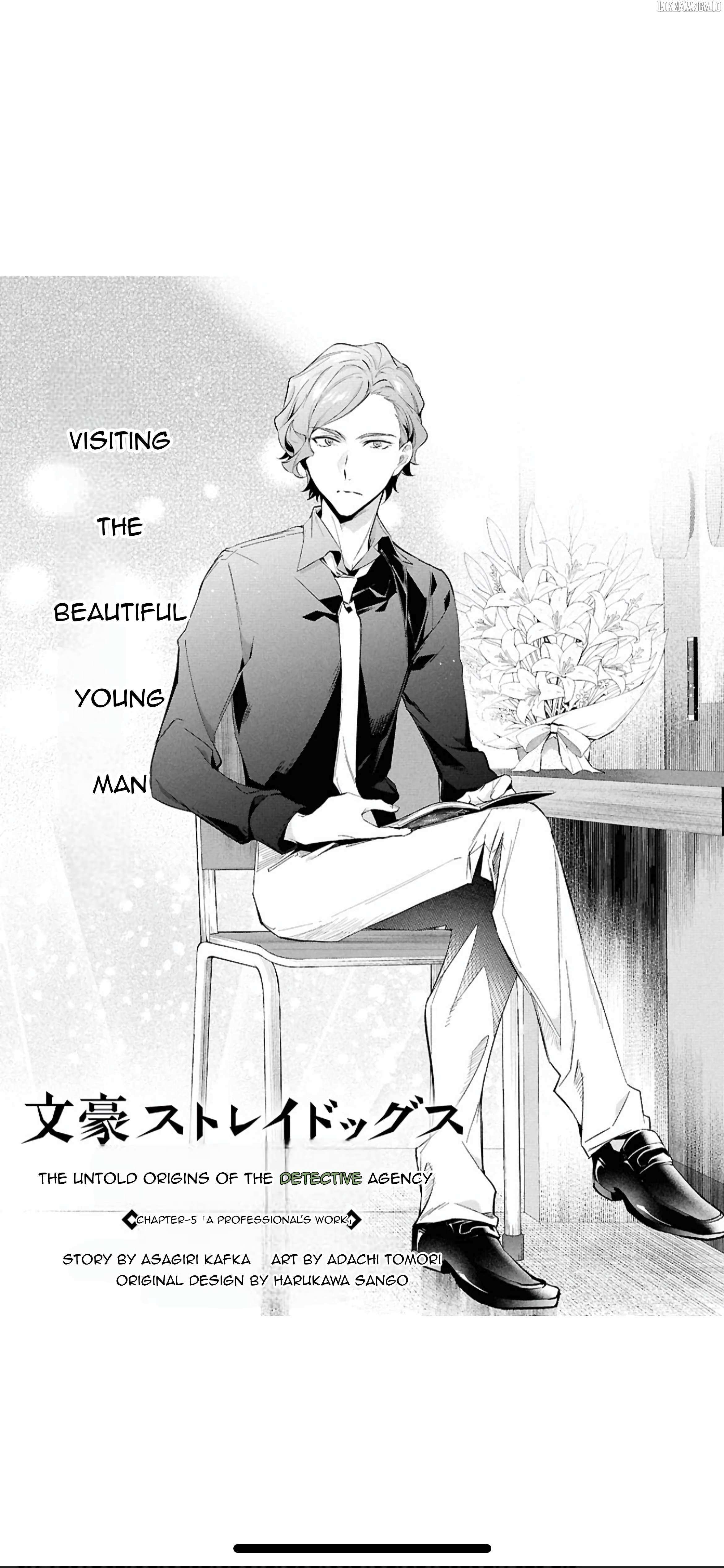 Bungou Stray Dogs - Tantei-sha Setsuritsu Hiwa? – Chapter 5 – Page 1