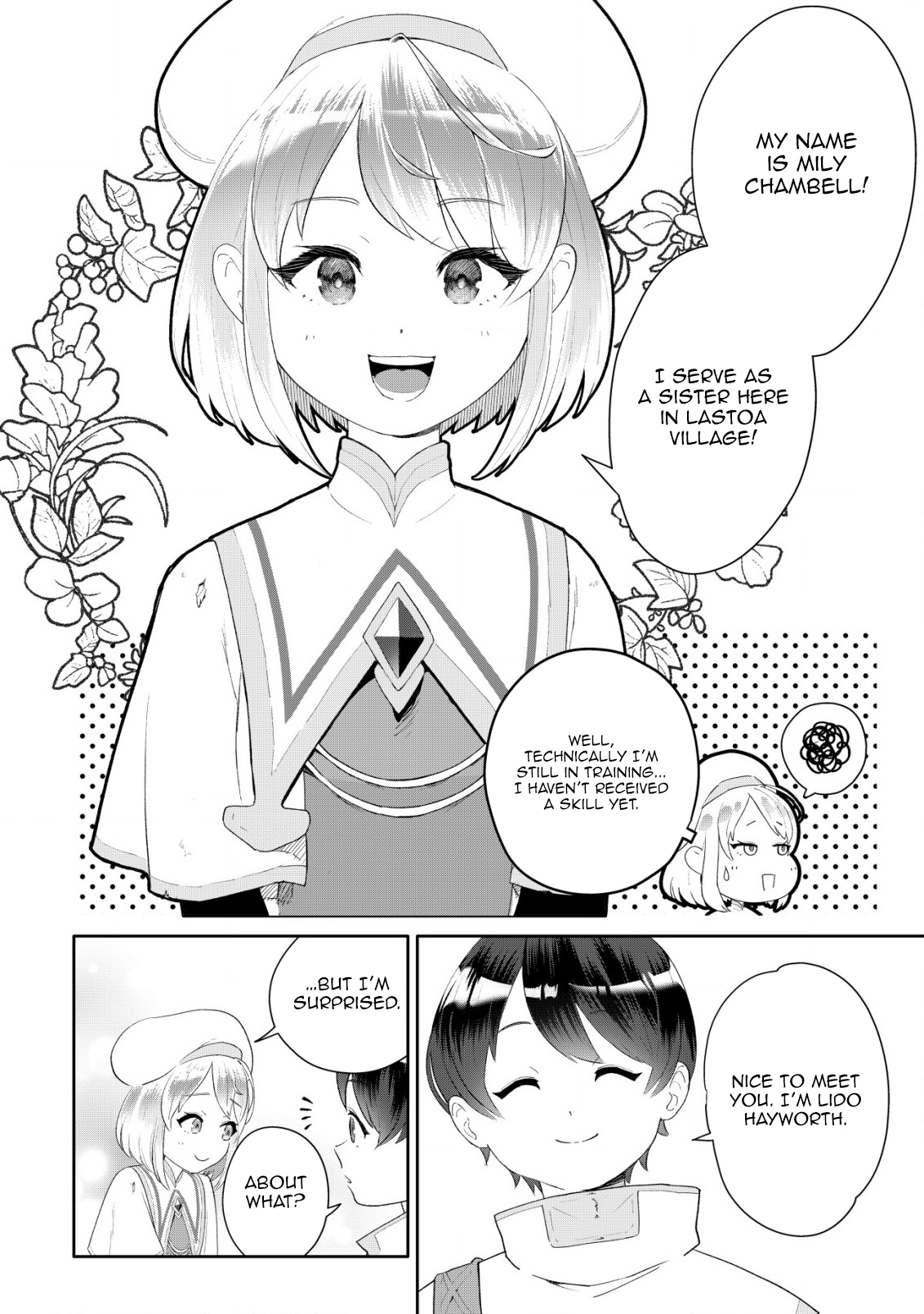 SSS-kyuu Skill Haifu Shinkan no Henkyou Second Life ~Sasen Saki no Murabito-tachi ni Aisare Nagara Saikou no Mura o Tsukurimasu!~ – Chapter 2 – Page 12