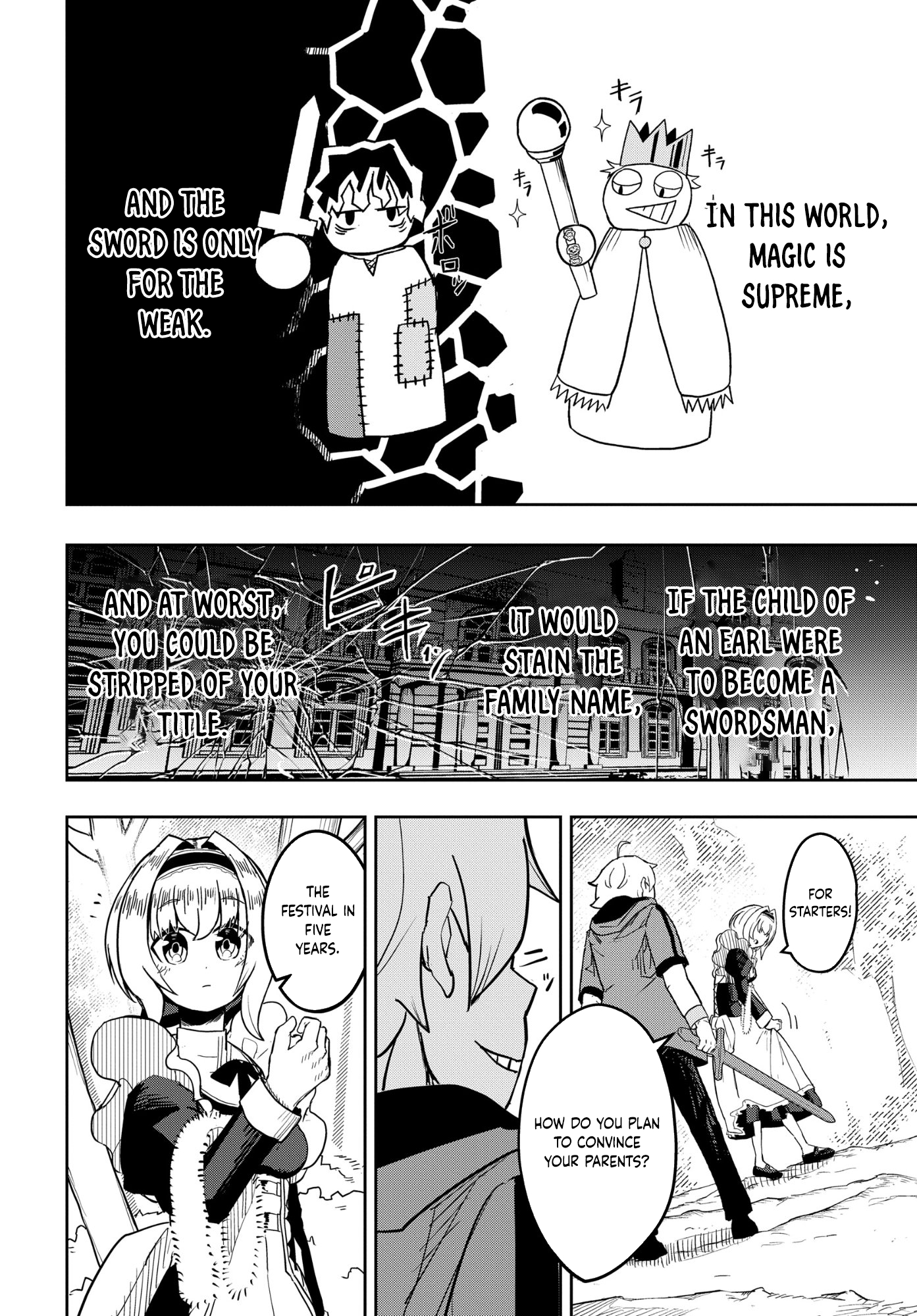 Kenoni Tensei: Kiwameshi Ken wa Majutsu wo Kiri Saku – Chapter 2 – Page 13