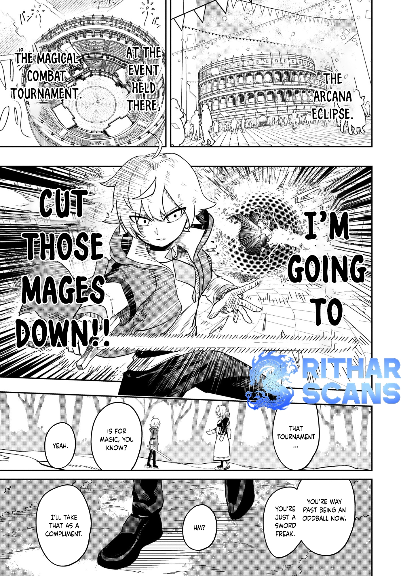 Kenoni Tensei: Kiwameshi Ken wa Majutsu wo Kiri Saku – Chapter 2 – Page 14