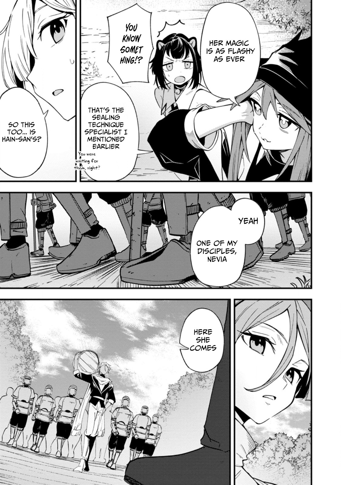 Saikyou Kyuutei Shinan-yaku no Ossan, Tsuihousareta Hekichi de Musou Suru ~Maboroshi to Natta Shuzoku no Bishoujo-tachi o Sodatete Henkyou o Kaitaku~ – Chapter 13 – Page 18