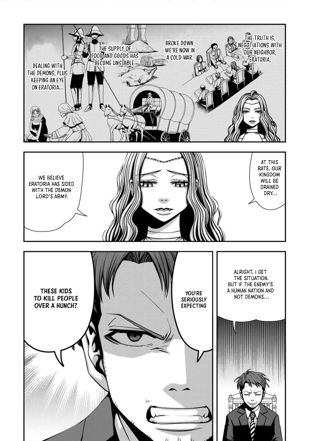 Isekai Nidome no Ossan, Dou Kangaete mo Koukousei Yuusha Yori Tsuyoi – Chapter 1 – Page 27