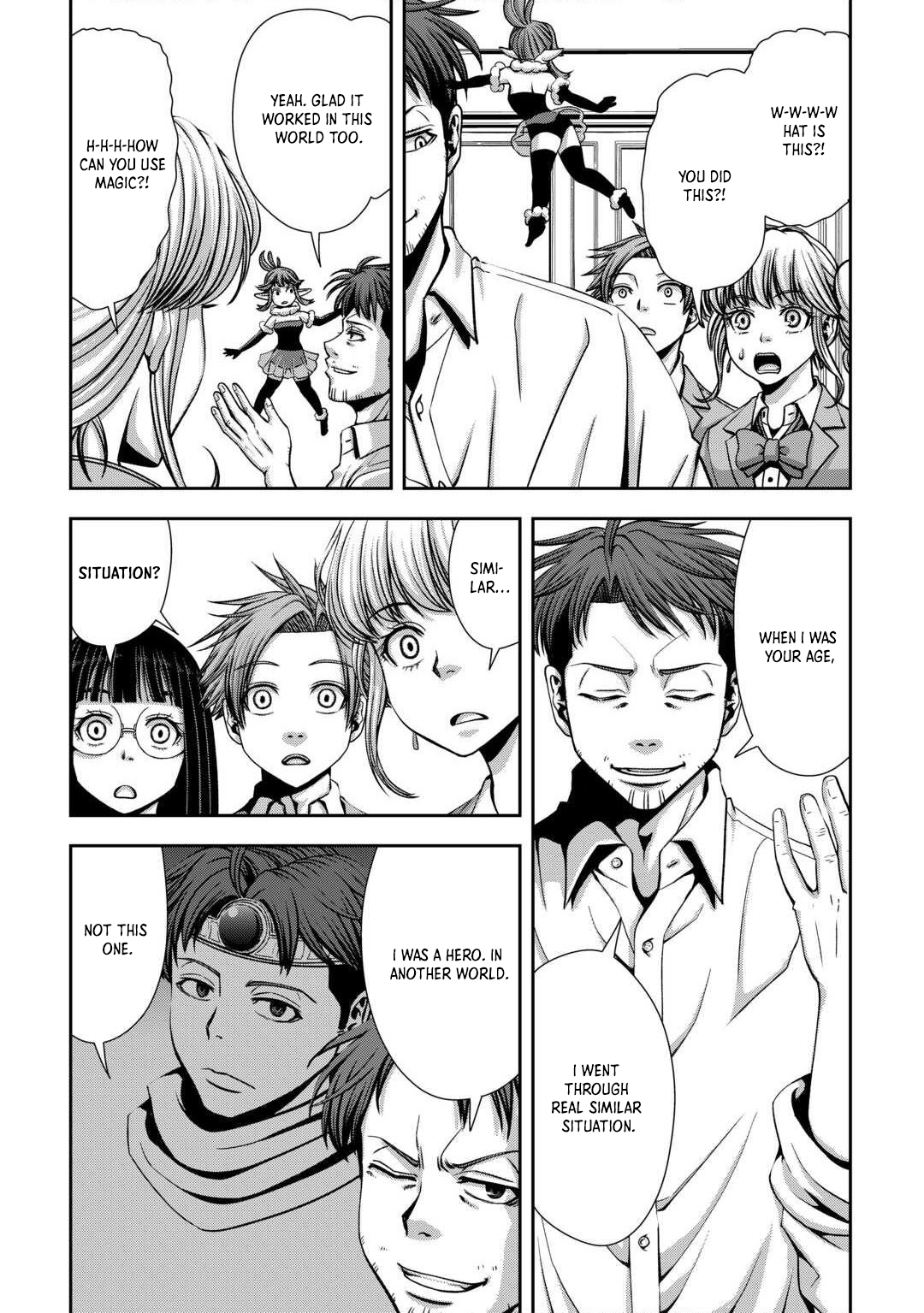 Isekai Nidome no Ossan, Dou Kangaete mo Koukousei Yuusha Yori Tsuyoi – Chapter 1 – Page 42