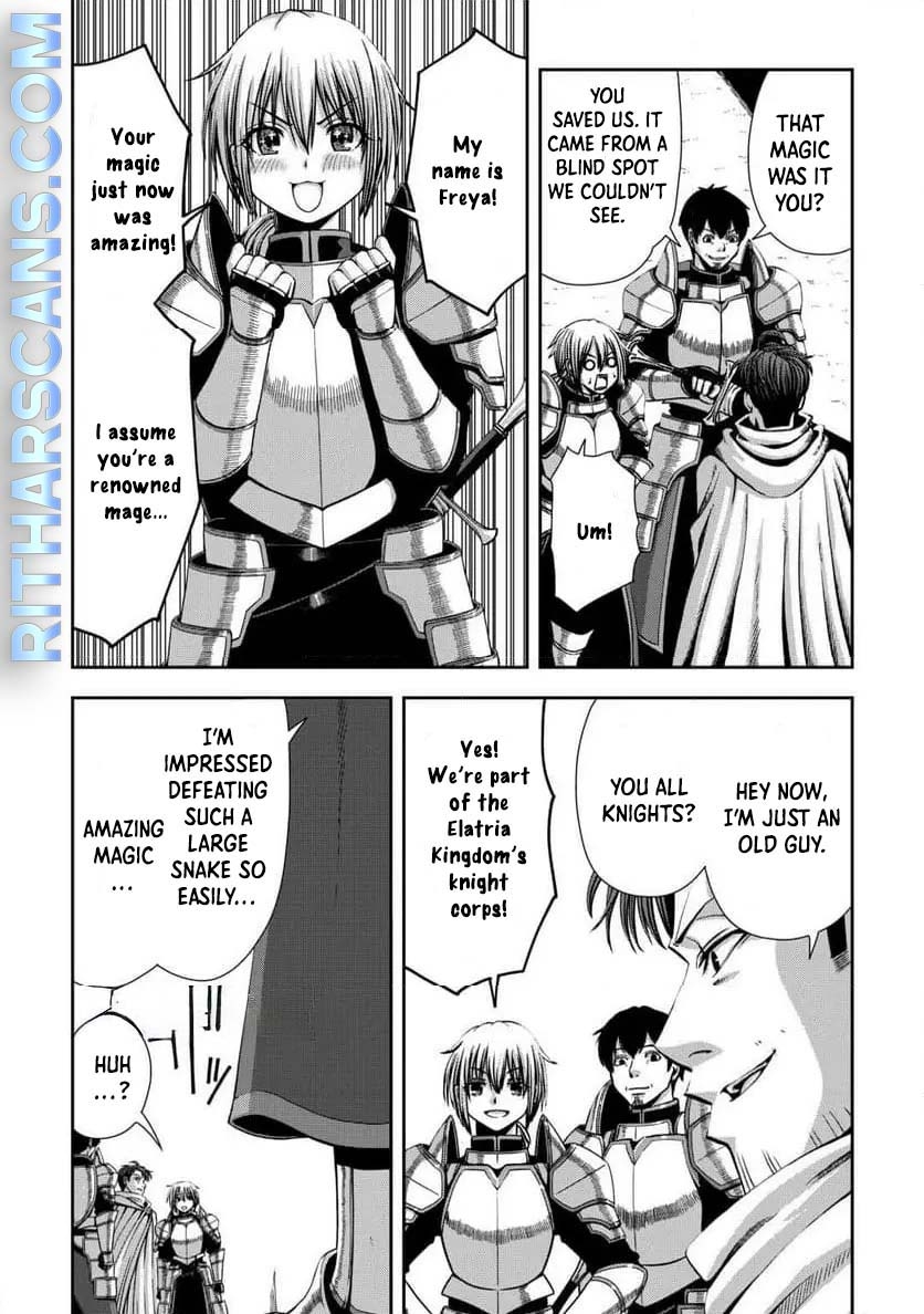 Isekai Nidome no Ossan, Dou Kangaete mo Koukousei Yuusha Yori Tsuyoi – Chapter 7 – Page 13