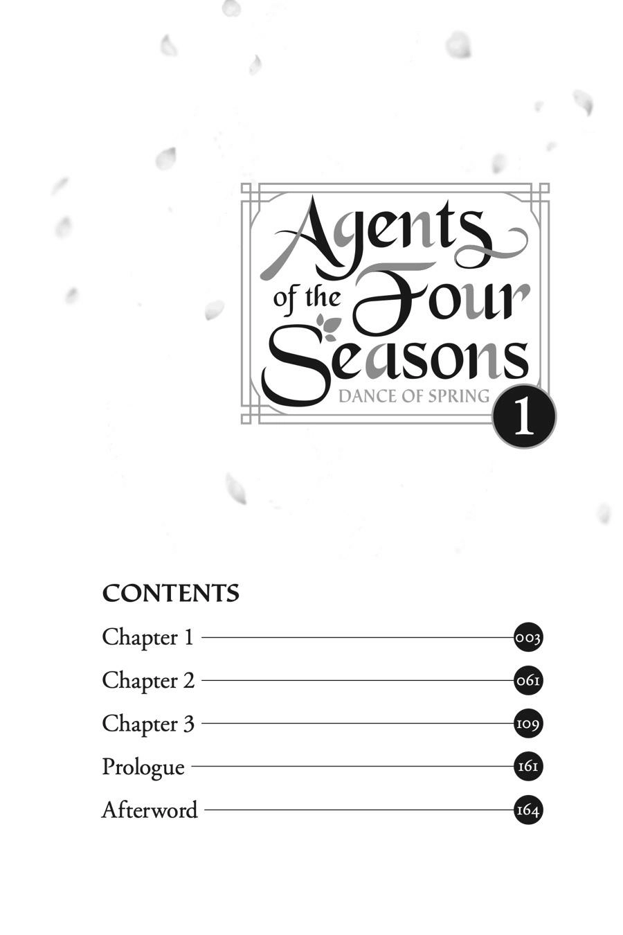 Agents of the Four Seasons: Dance of Spring – Chapter 1 – Page 3