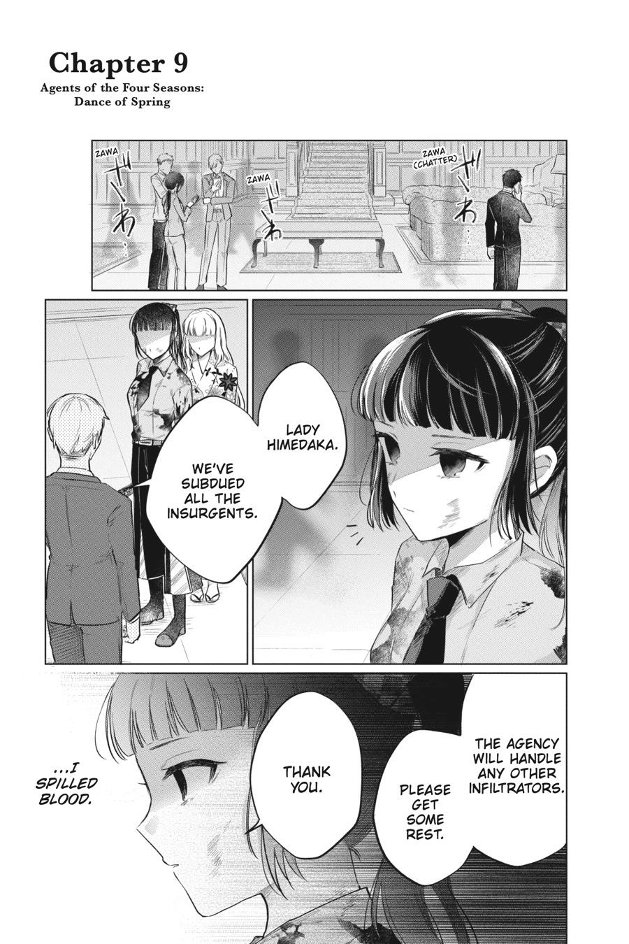 Agents of the Four Seasons: Dance of Spring – Chapter 9 – Page 1
