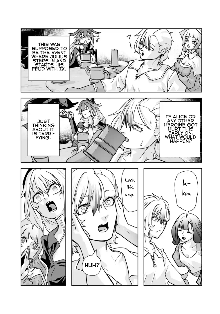 Akuyaku Kizoku ga Hirakinaotte Hametsu Furagu o Jitsuryoku de Hataki Otteitara, Itsunomanika Hirointachi Kara Eiyuushi Sareru you ni Natta ken – Chapter 5.4 – Page 4