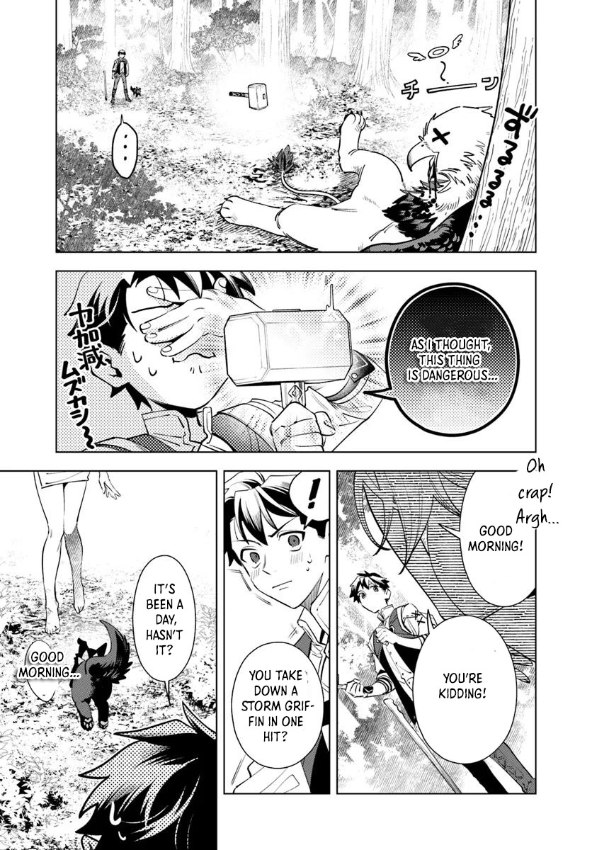 Isekai no Sumikko de Kaiteki Monozukuri Seikatsu ~Megami-sama no Kureta Koubou wa Chotto Yarisugi Seinou Datta~ – Chapter 3 – Page 10