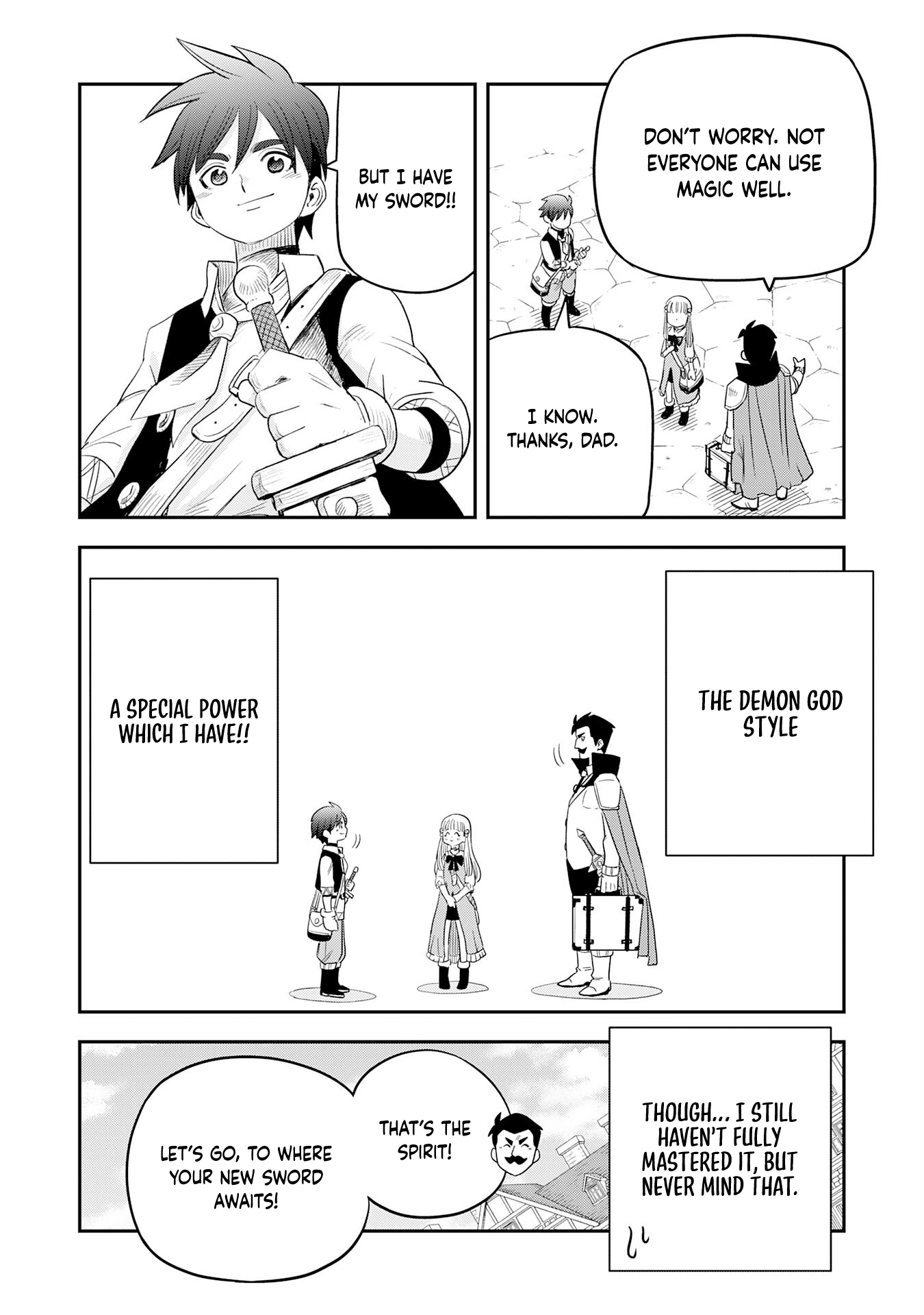 Mahou ga Tsukaenai Mob Chara ni Tensei Shita Kedo – Chapter 3 – Page 7