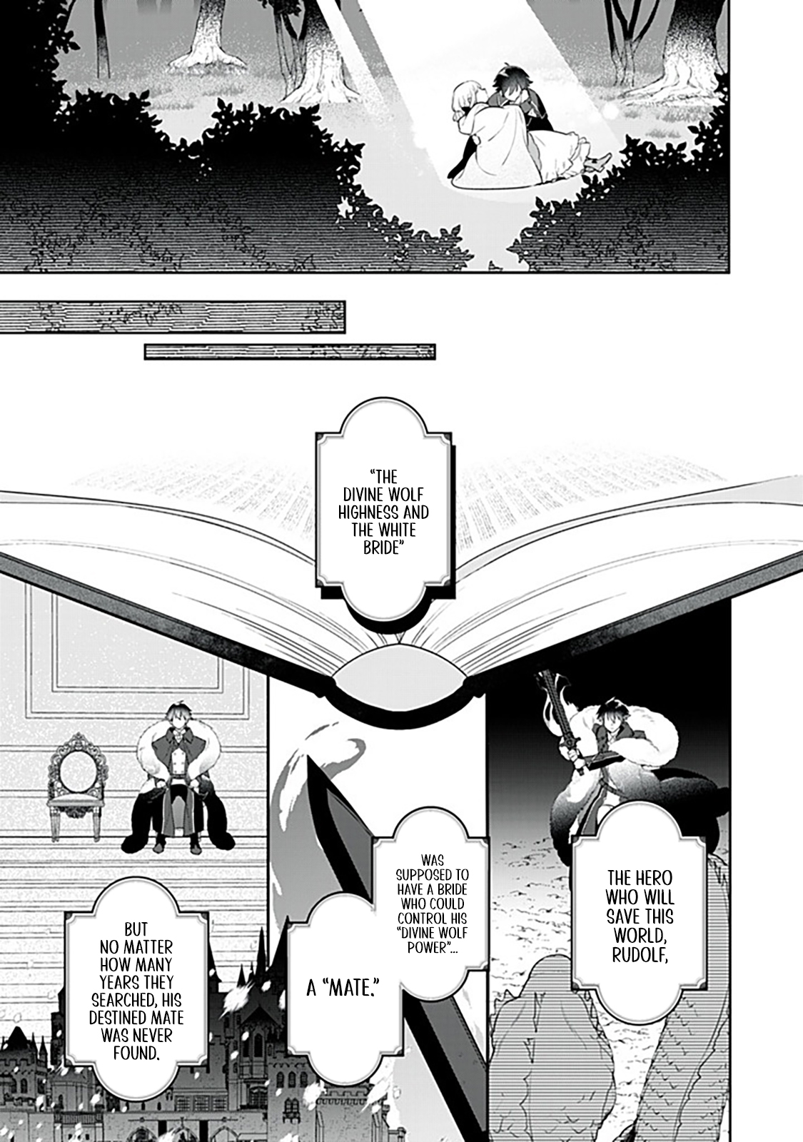 The King-Wolf Prince’s Most Beloved Bride (But I’m Not His True Mate!) – Chapter 1.2 – Page 3