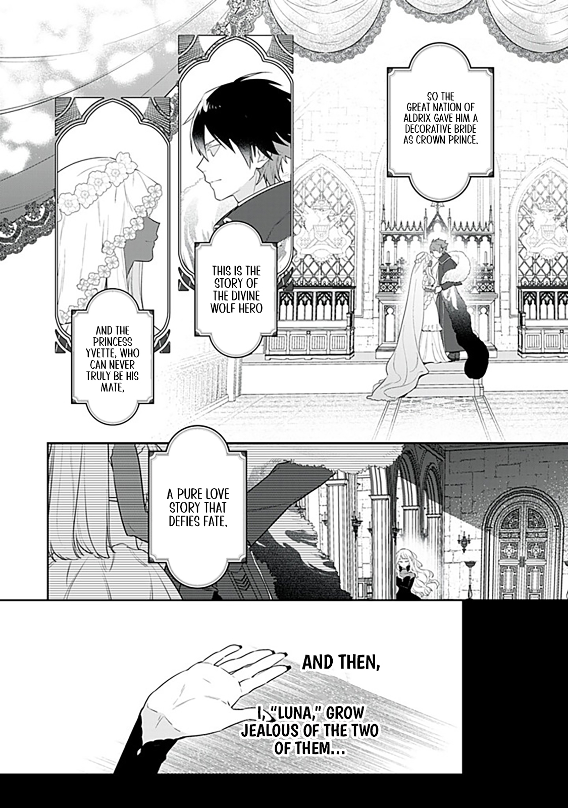 The King-Wolf Prince’s Most Beloved Bride (But I’m Not His True Mate!) – Chapter 1.2 – Page 4