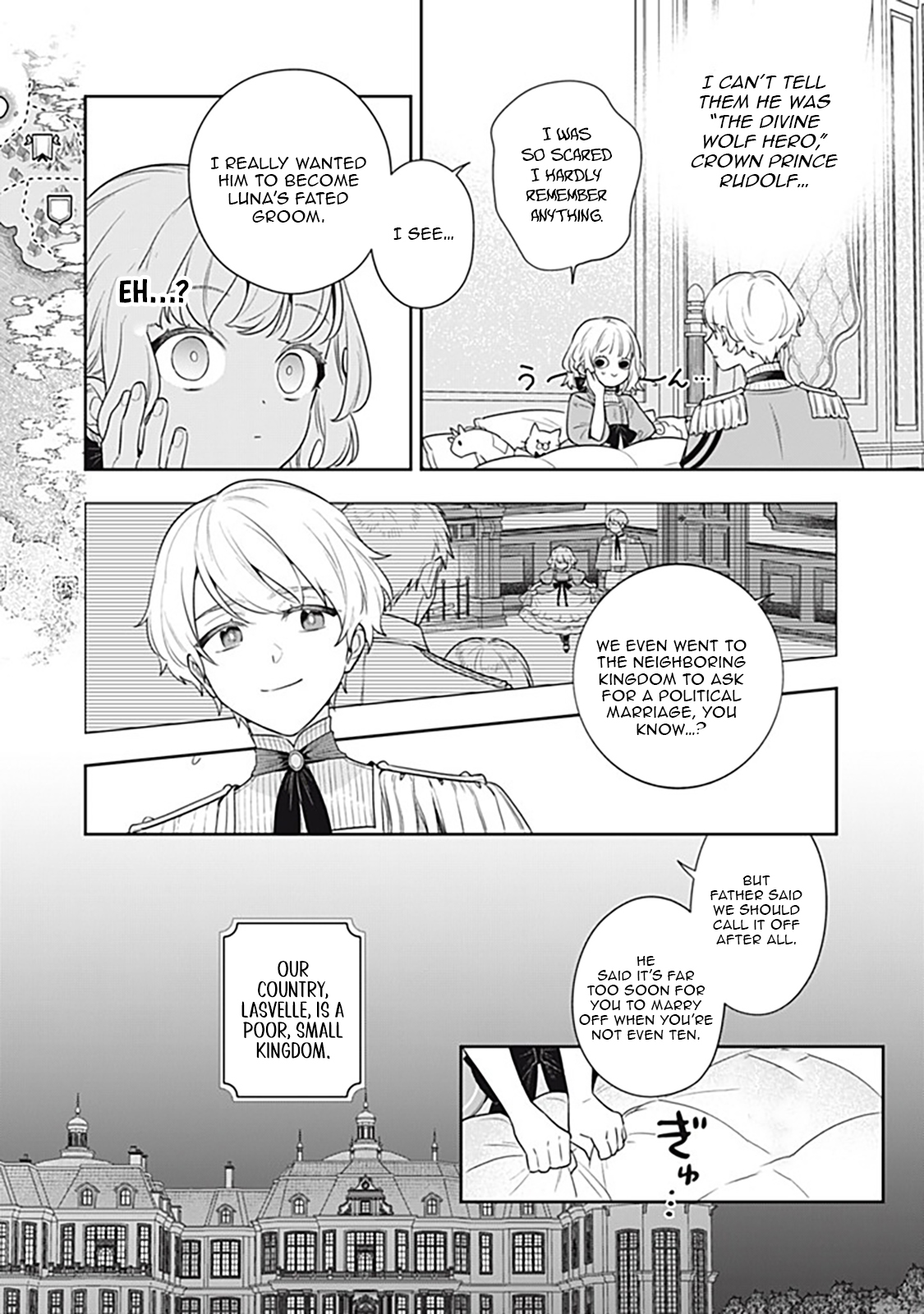 The King-Wolf Prince’s Most Beloved Bride (But I’m Not His True Mate!) – Chapter 1.2 – Page 8