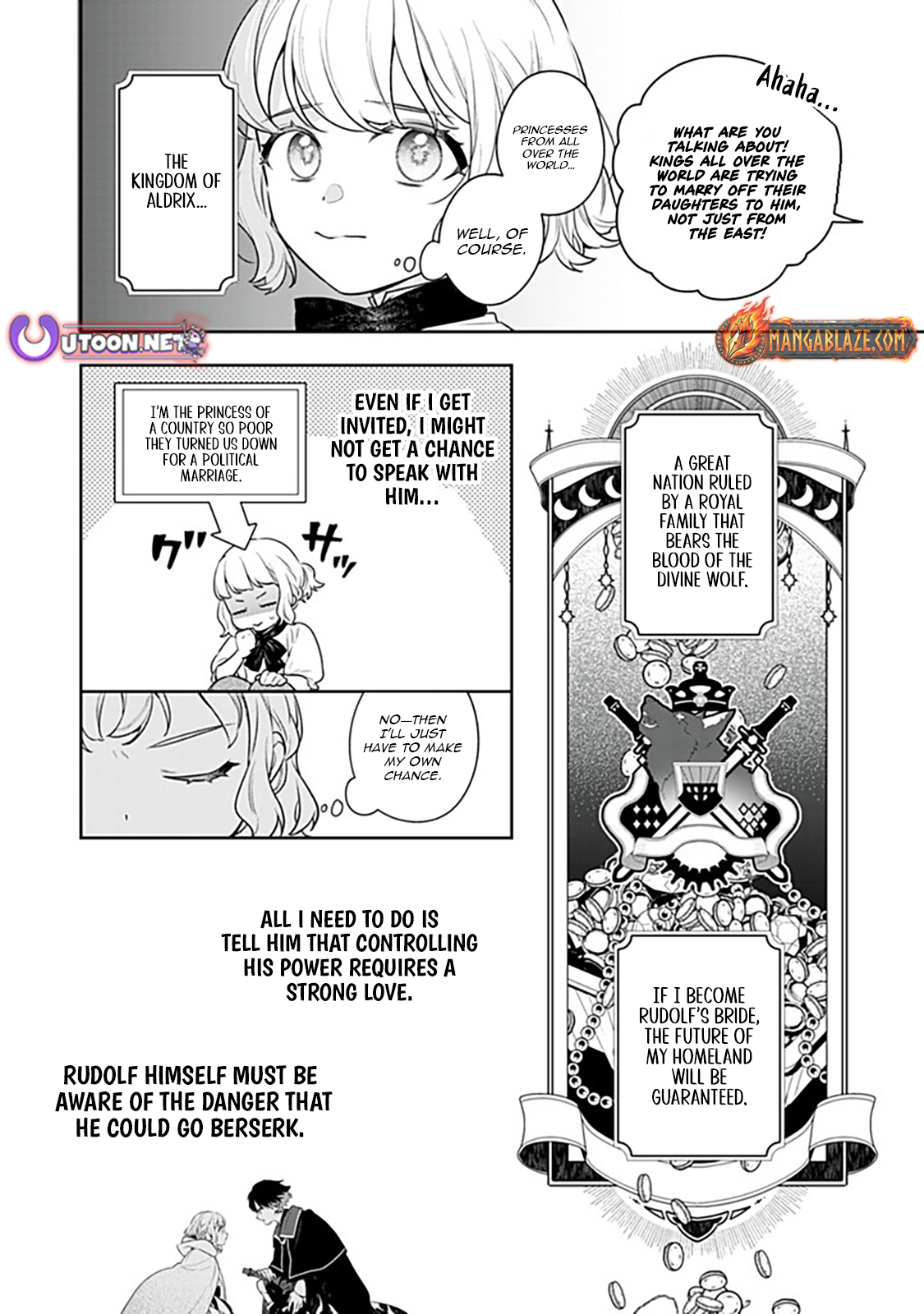 The King-Wolf Prince’s Most Beloved Bride (But I’m Not His True Mate!) – Chapter 1.3 – Page 10