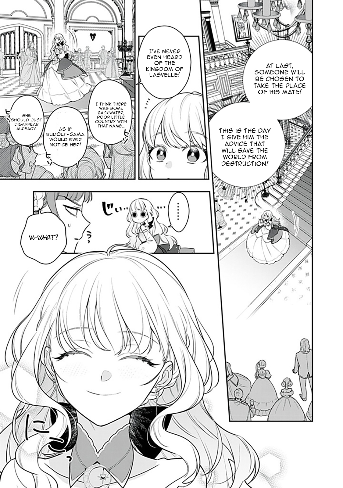 The King-Wolf Prince’s Most Beloved Bride (But I’m Not His True Mate!) – Chapter 1.4 – Page 3