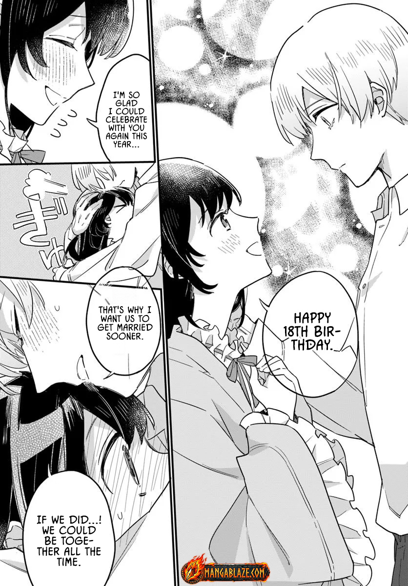 Yowaki MAX Reijou nanoni, Ratsuwan Konyakusha-sama no Kake ni Notte Shimatta – Chapter 23 – Page 6