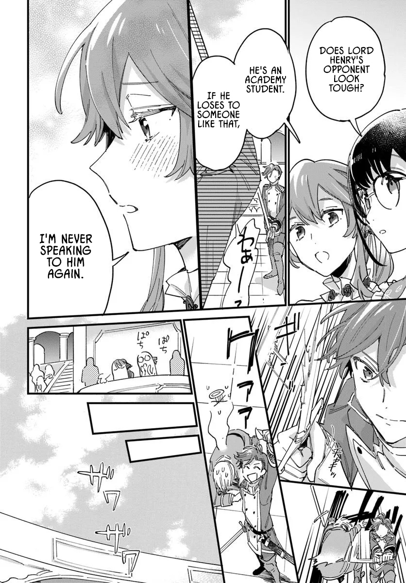 Yowaki MAX Reijou nanoni, Ratsuwan Konyakusha-sama no Kake ni Notte Shimatta – Chapter 24 – Page 24