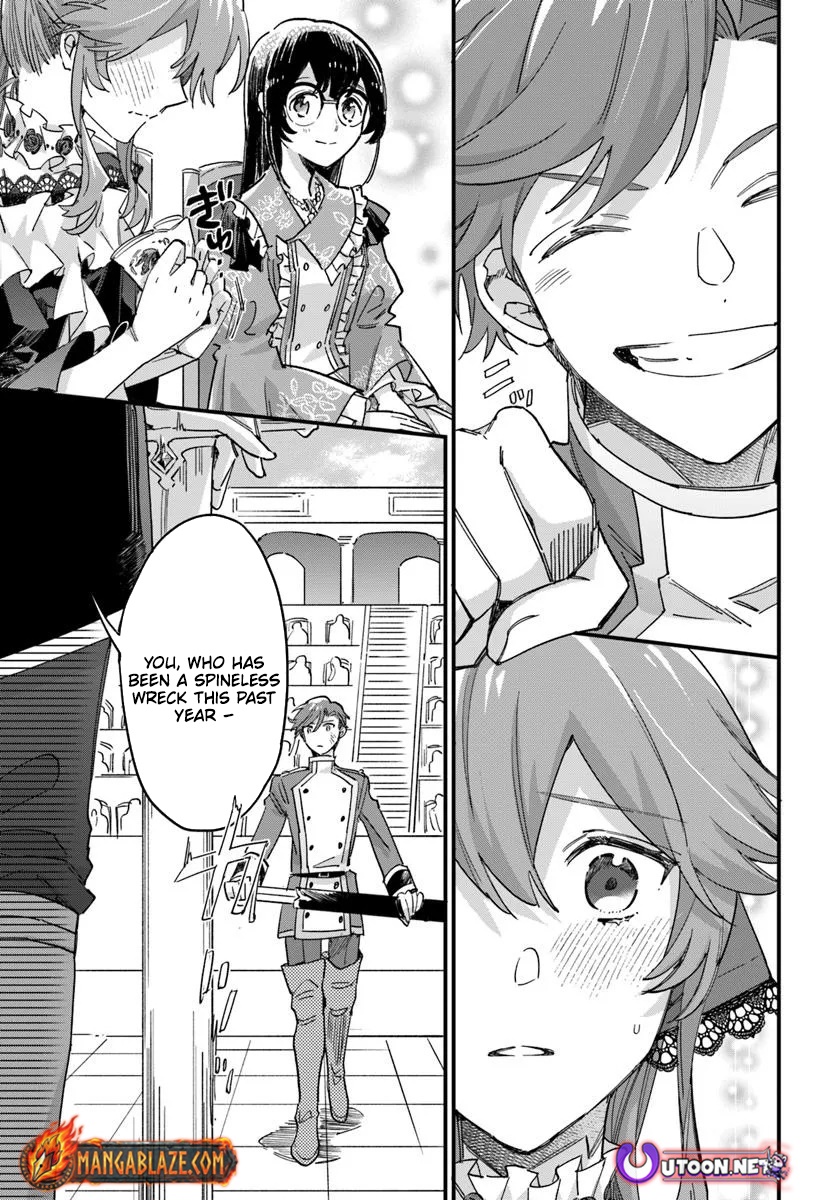 Yowaki MAX Reijou nanoni, Ratsuwan Konyakusha-sama no Kake ni Notte Shimatta – Chapter 25 – Page 12