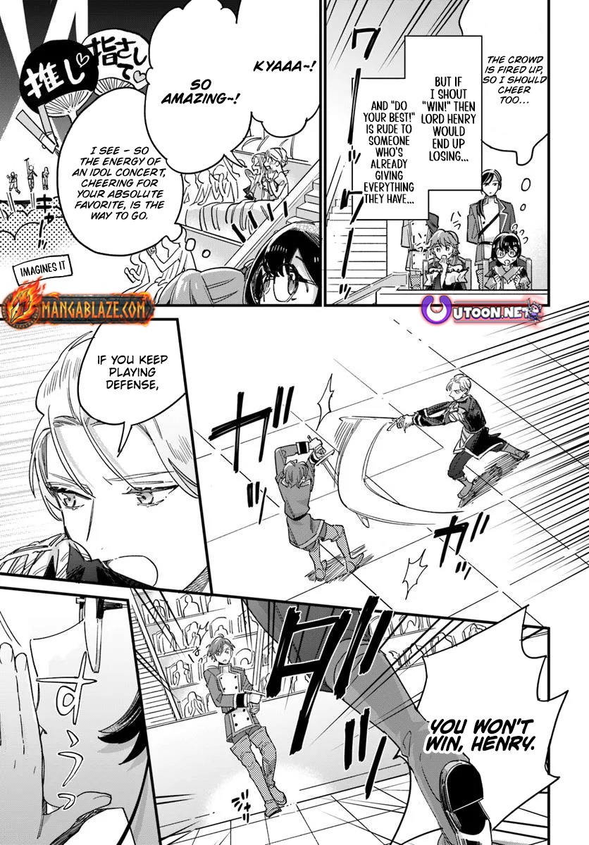 Yowaki MAX Reijou nanoni, Ratsuwan Konyakusha-sama no Kake ni Notte Shimatta – Chapter 25 – Page 16