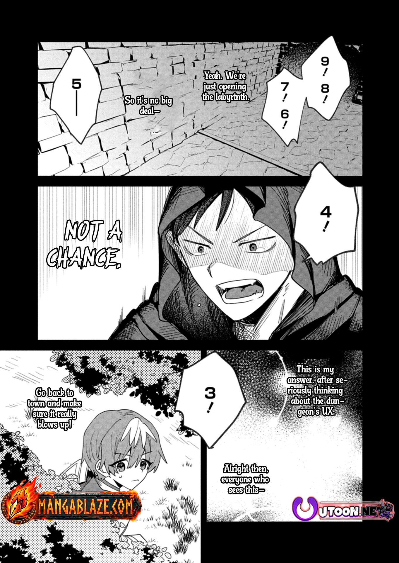 Dungeon no UX, Kaizen Shimasu! – Chapter 4.1 – Page 14