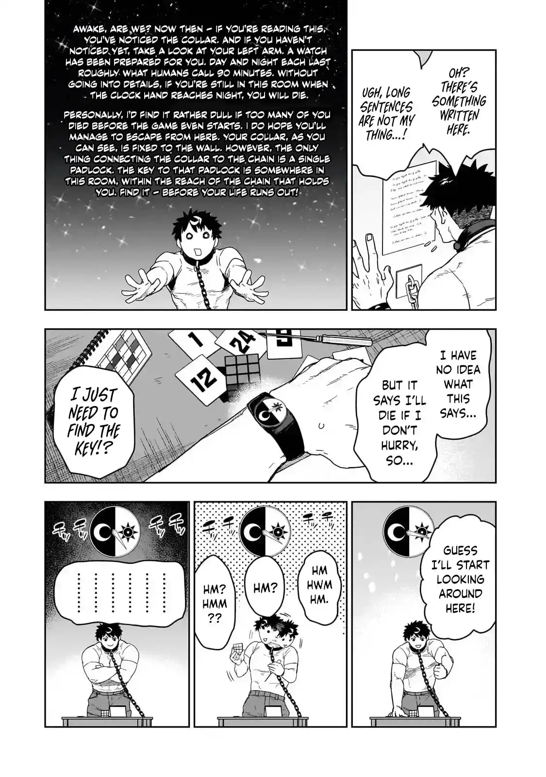 Death Game: The Muscle Crushing the Minds and Magic – Chapter 1 – Page 8