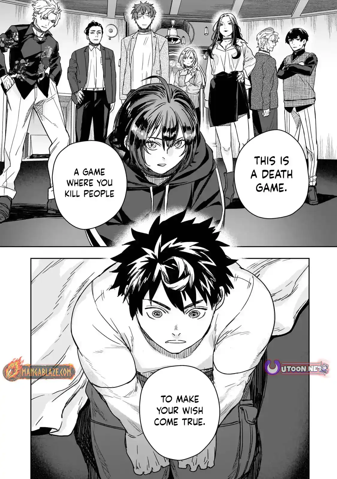 Death Game: The Muscle Crushing the Minds and Magic – Chapter 1 – Page 21