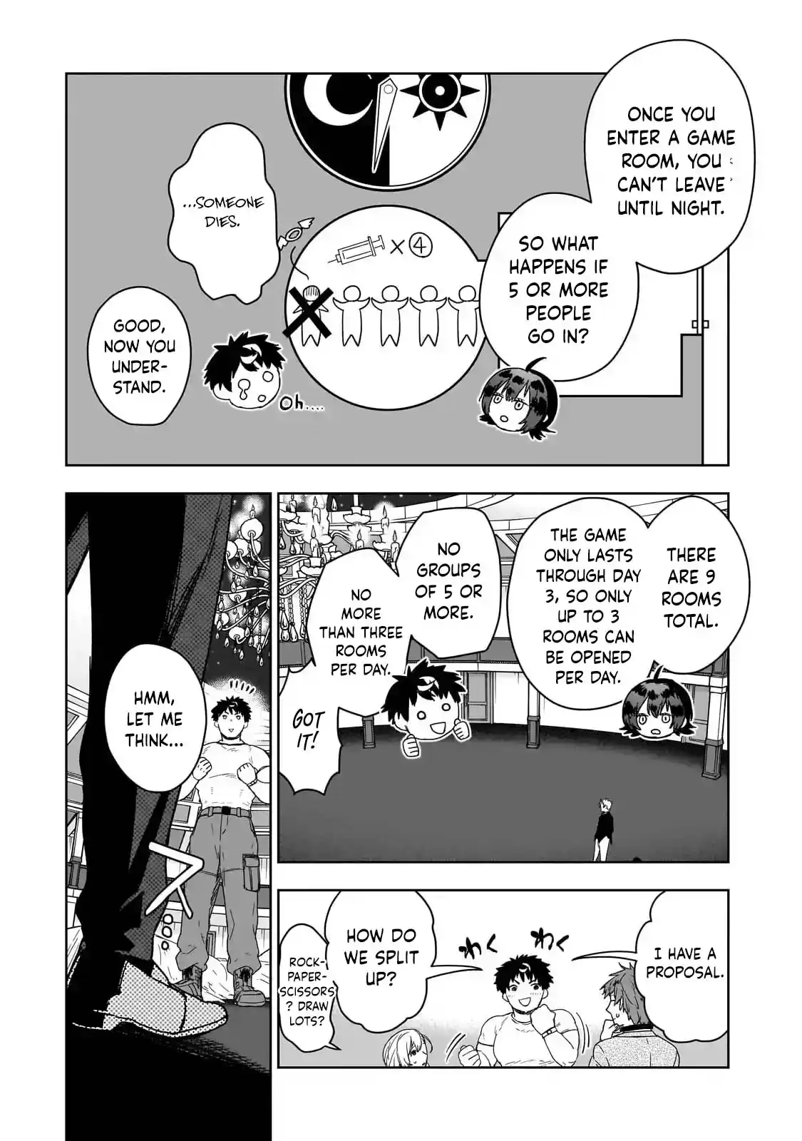 Death Game: The Muscle Crushing the Minds and Magic – Chapter 1 – Page 30